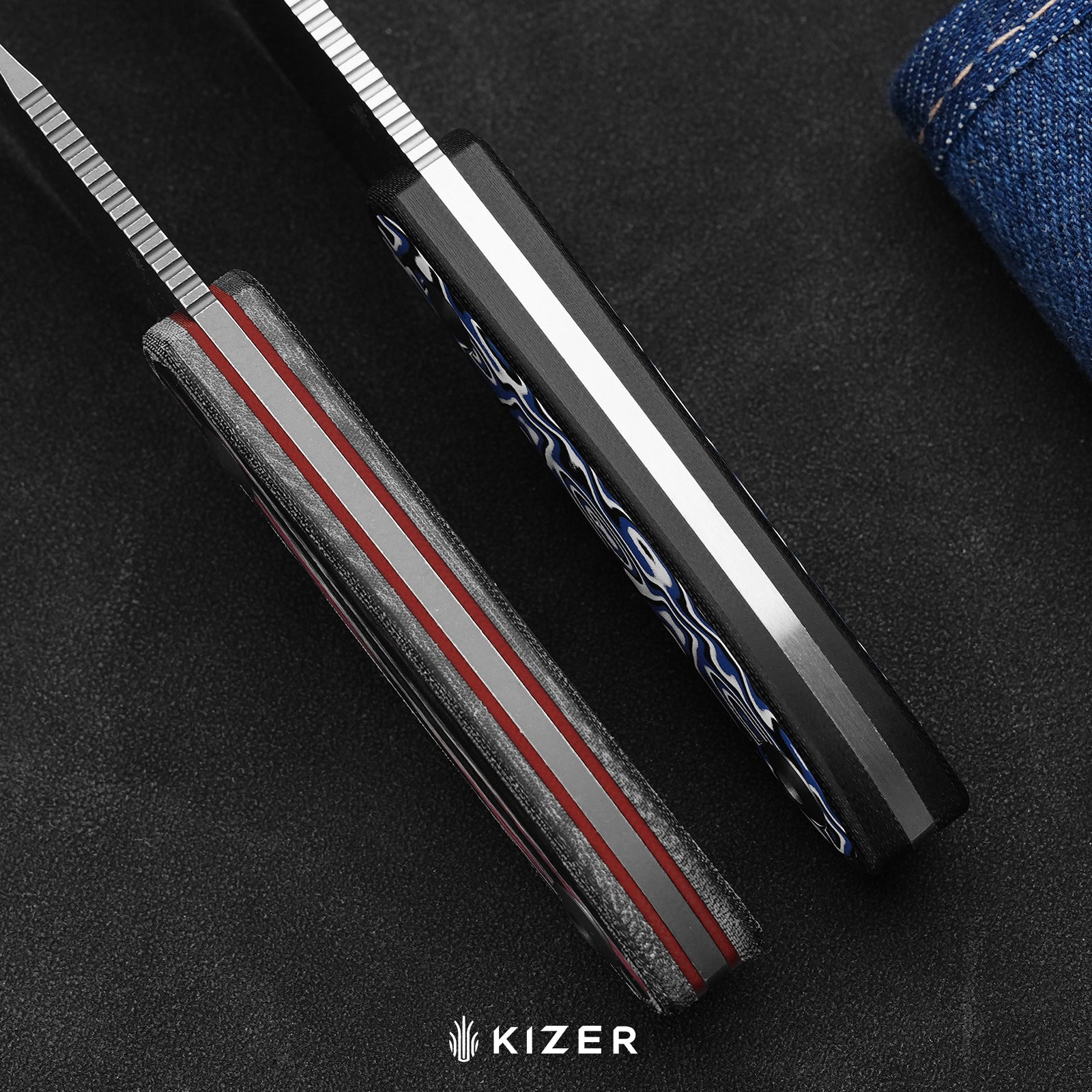 Finch | AEB-L | Micarta & Reconstituted Wood | Fixed Blade | KizerV™ 1134A2