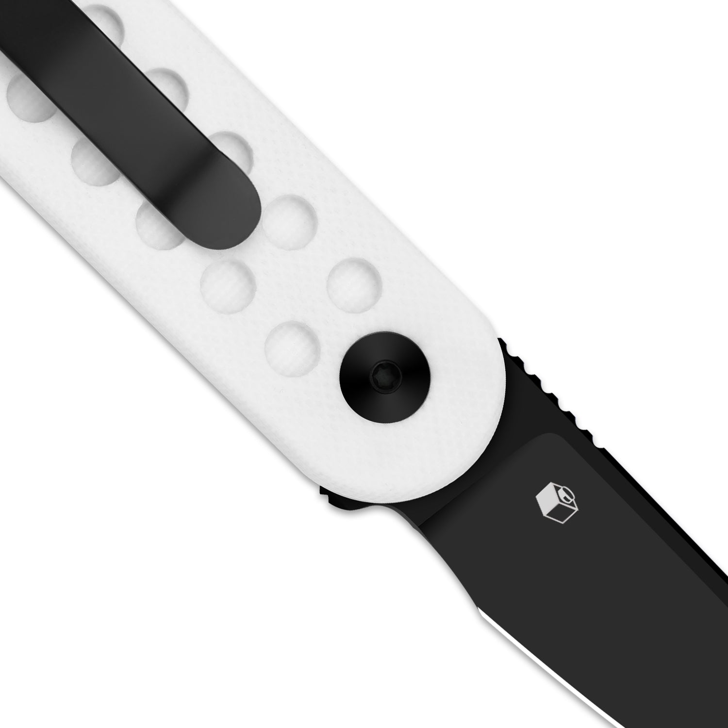 Mini Bay | 14C28N | White Brick G10 Handle | KizerV™ 2583A5