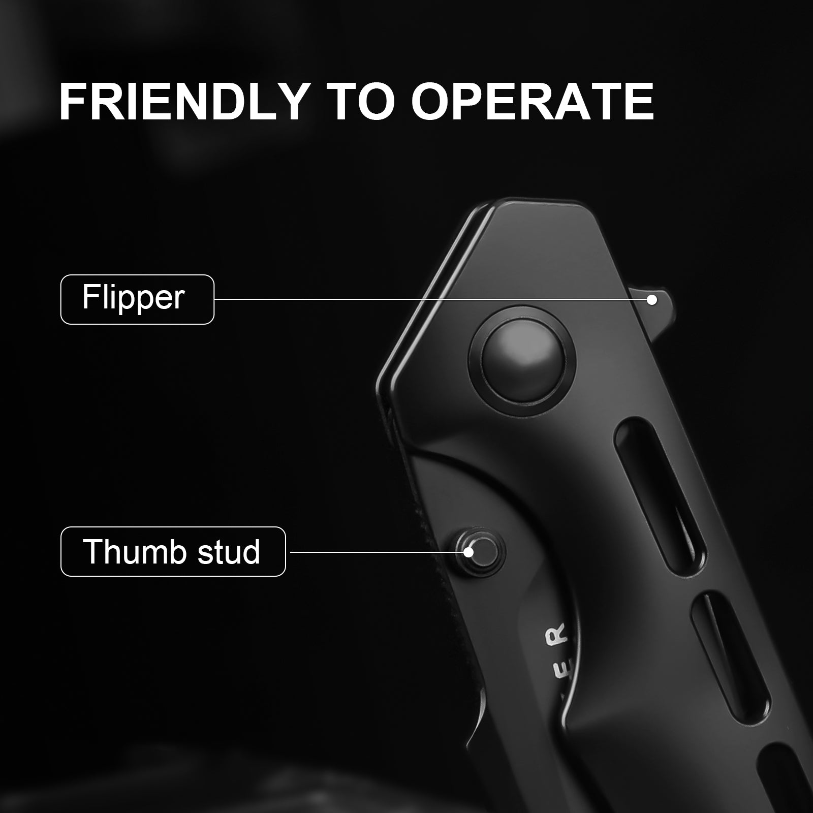 Crest | S35VN | Titanium | KizerB™ 3714A2