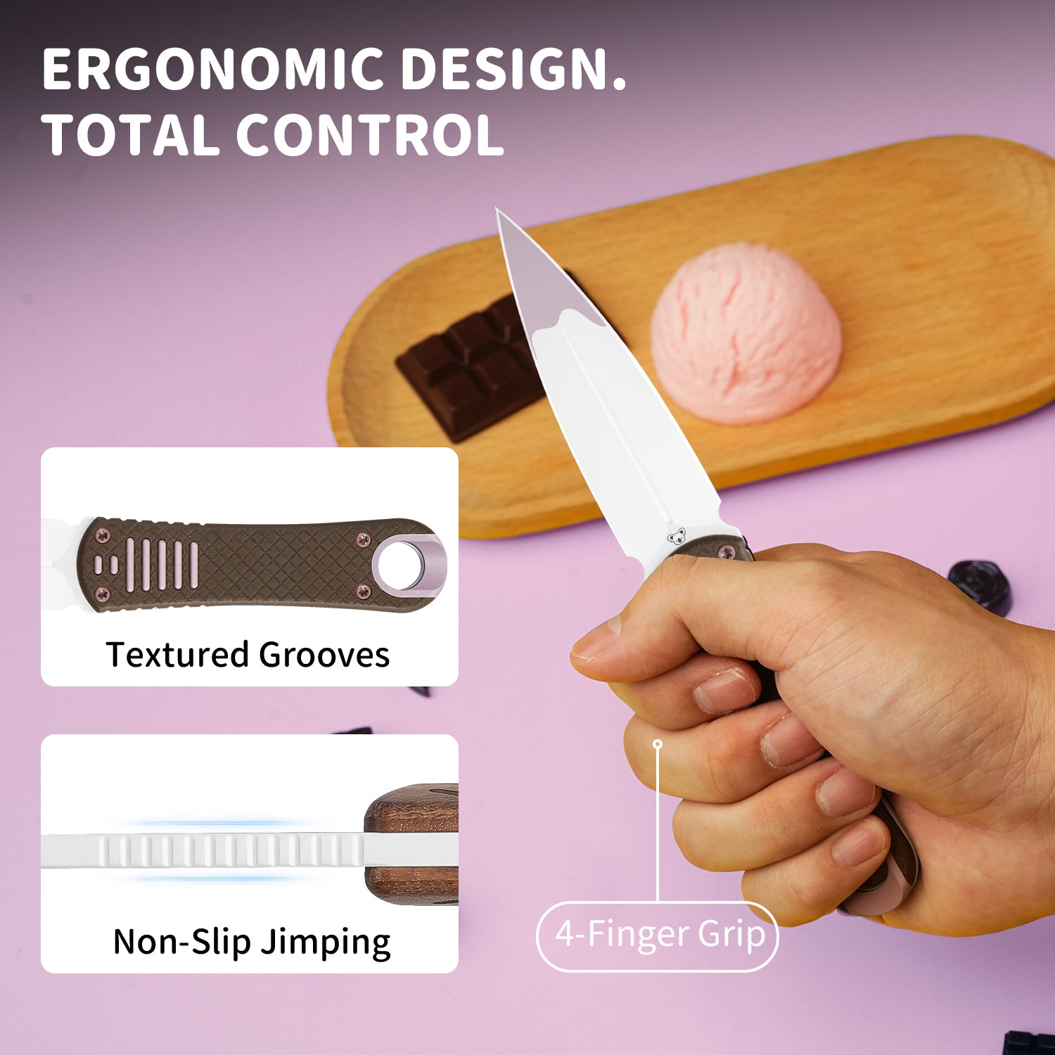 Hidden Agenda | AEB-L | G10 & Aluminum | KizerV™ 1083A4