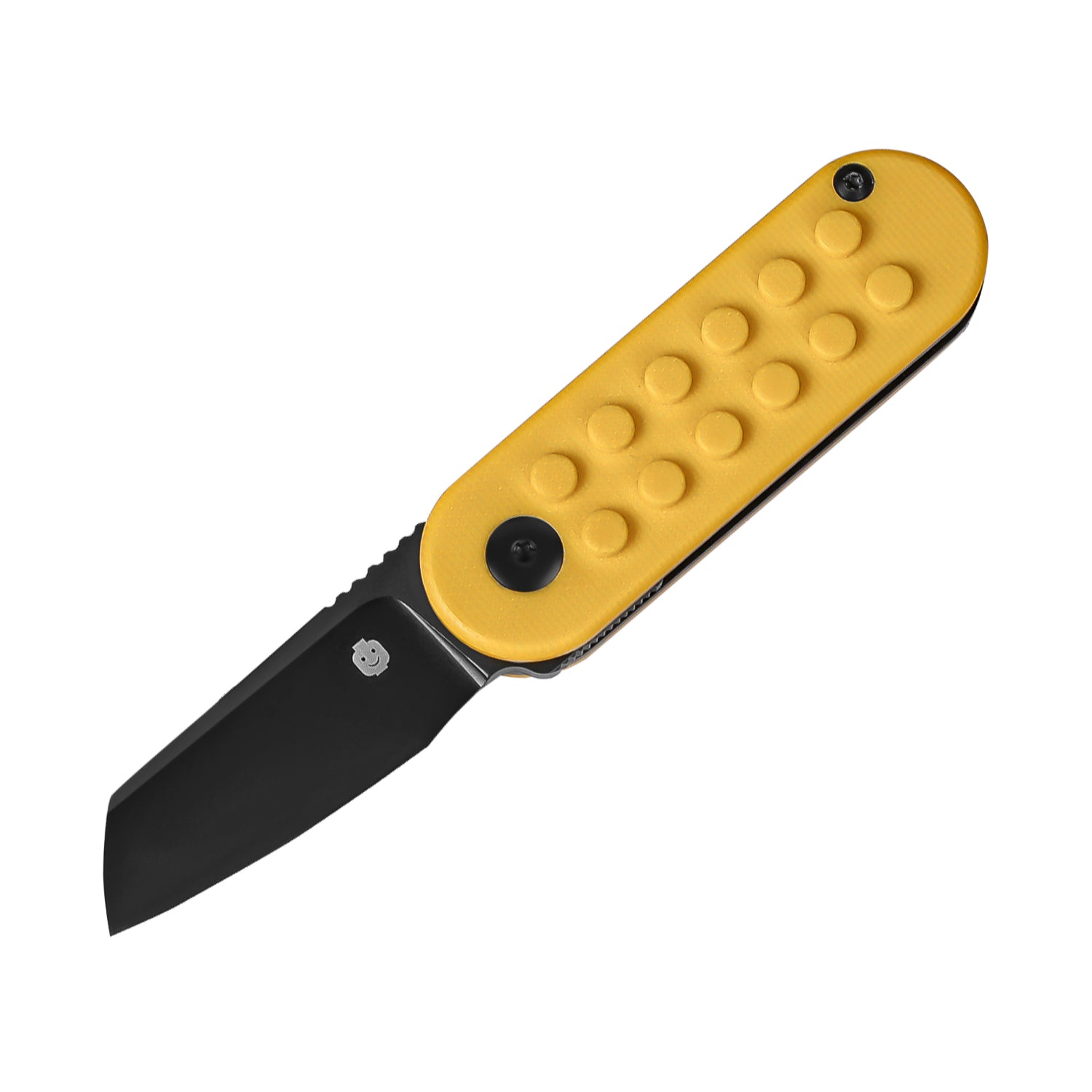Mini Bay | 14C28N | Yellow Brick G10 Handle | KizerV™ 2583A1