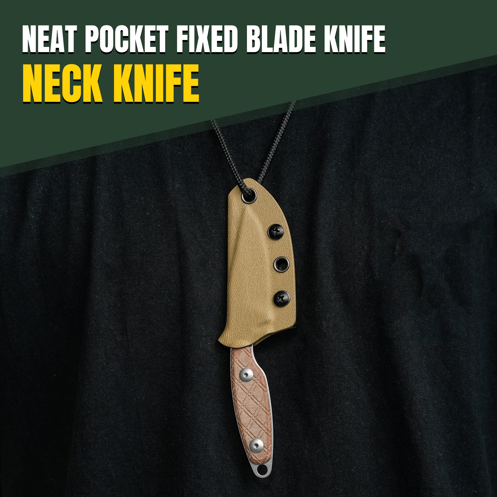 Muskrat | 154CM | Micarta | KizerV™ 1064C1