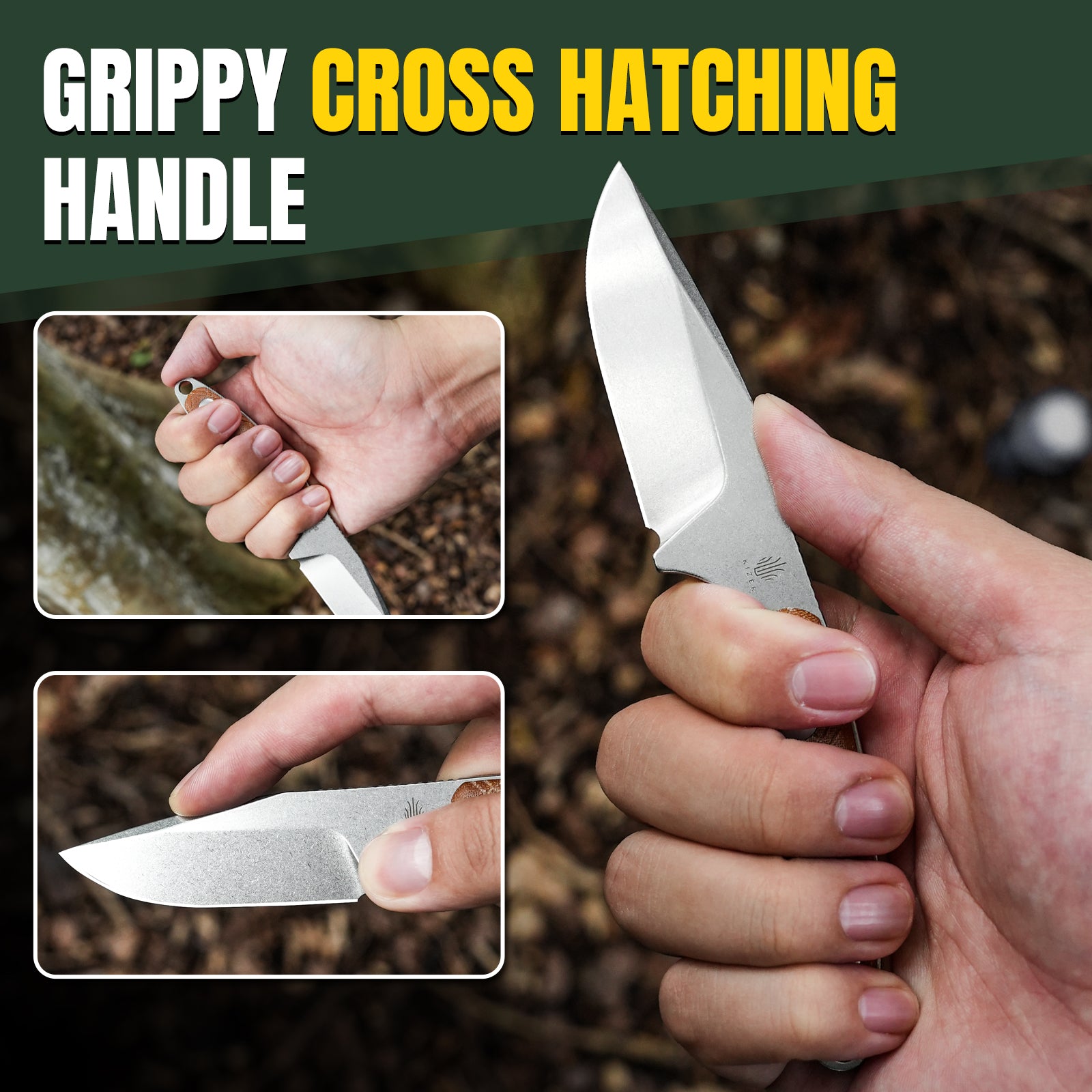 Muskrat | 154CM | Micarta | KizerV™ 1064C1