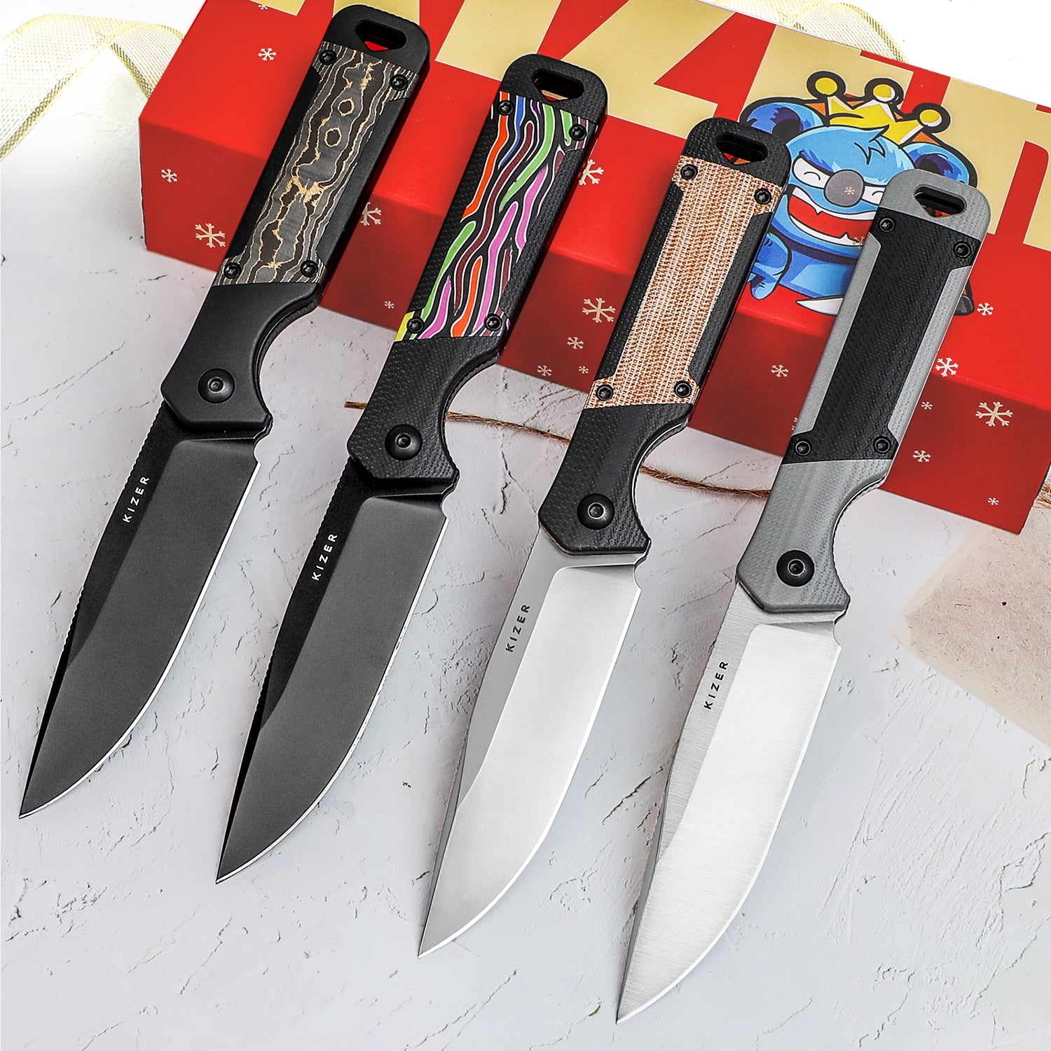 Militaw® | S35VN | Aluminium+Fat Carbon | KizerV™ 1067A1