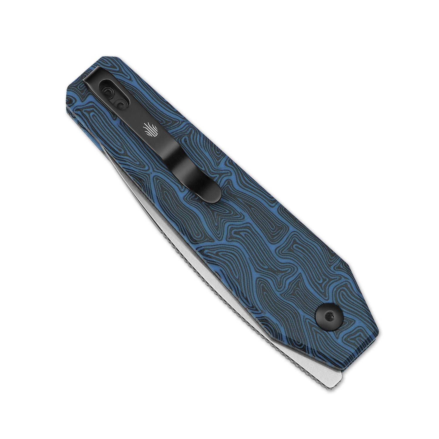 Tomb | Nitro-V | Damascus G10(BL & BK) | KizerV™ 3692A3