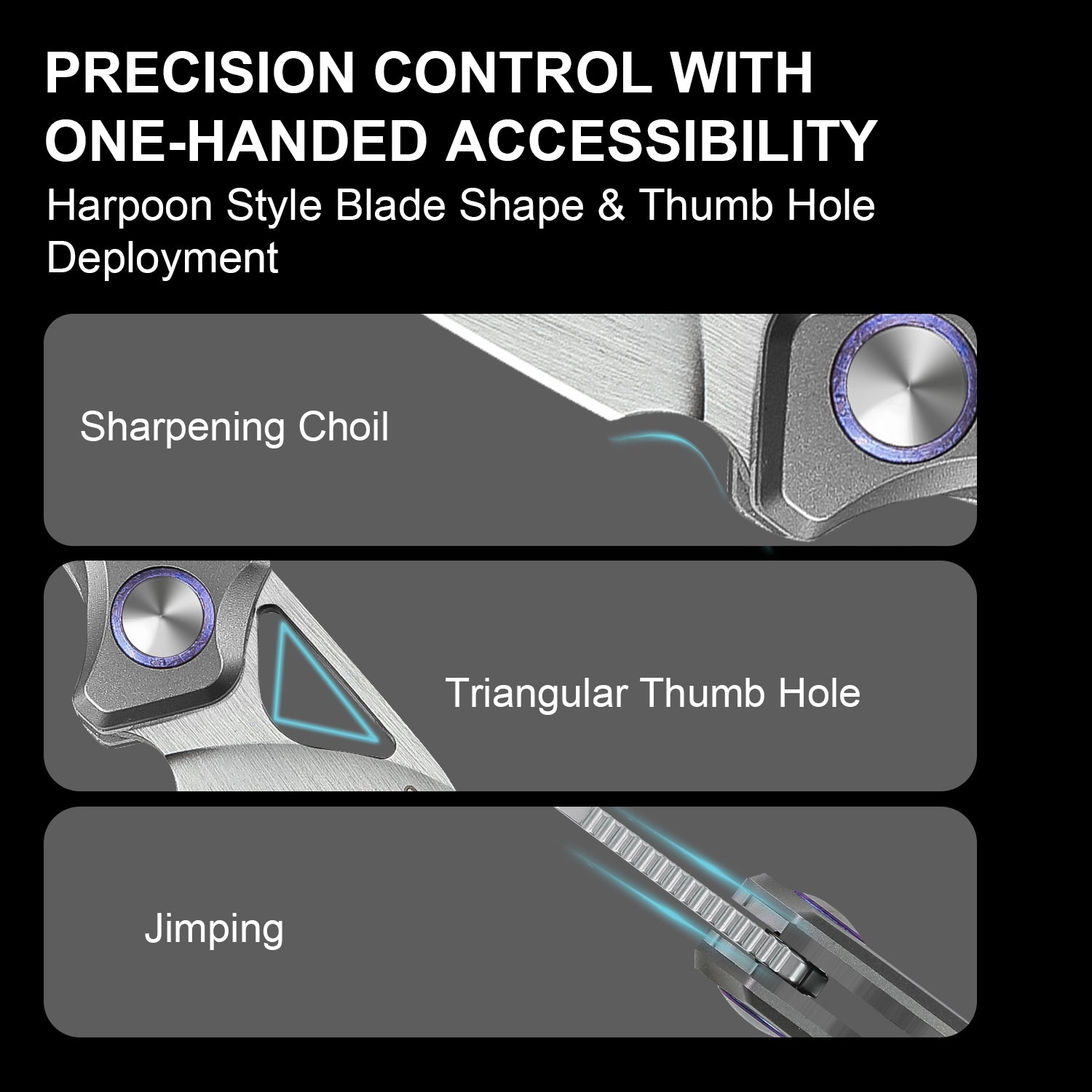 Ara | S45VN | Titanium & Purple Snowflake Titanium | KizerB™ 3729A3