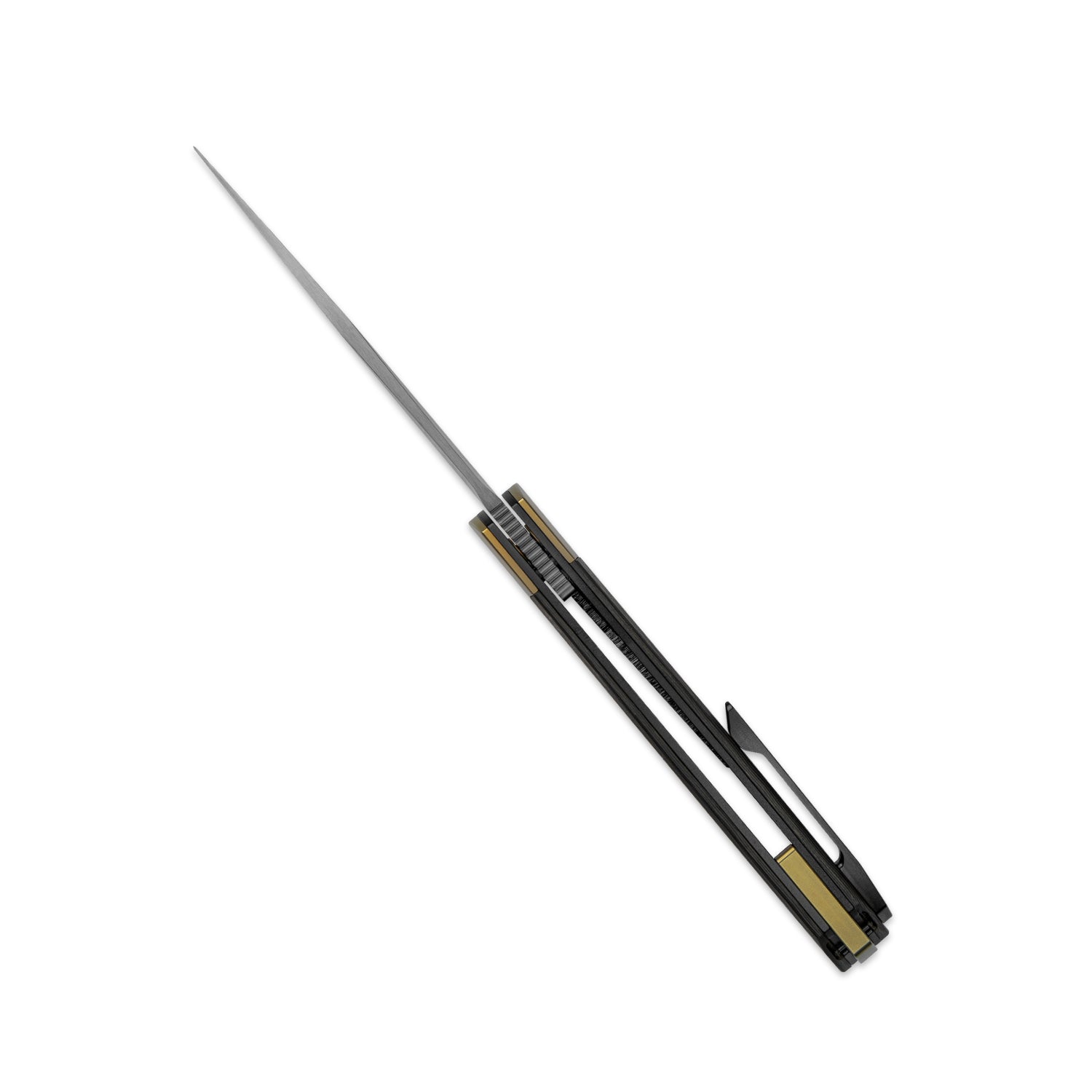 Mini MoMo | S90V | Titanium+Fat Carbon Camo Gold | KizerB™ 3663A3