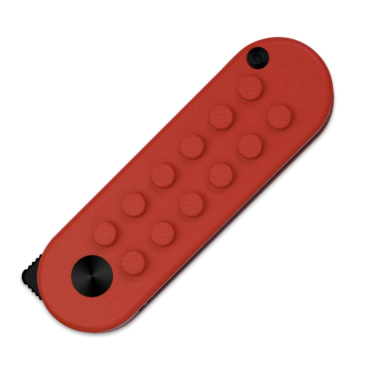 Mini Bay | 14C28N | Red Brick G10 Handle | KizerV™ 2583A4