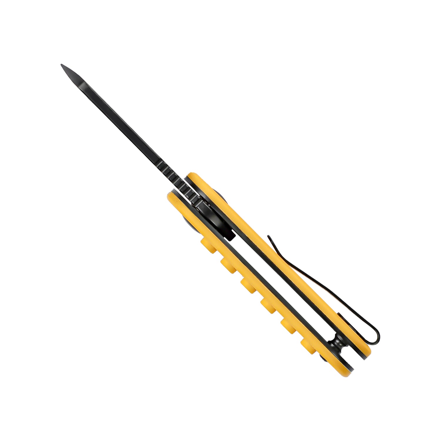 Mini Bay | 14C28N | Yellow Brick G10 Handle | KizerV™ 2583A1