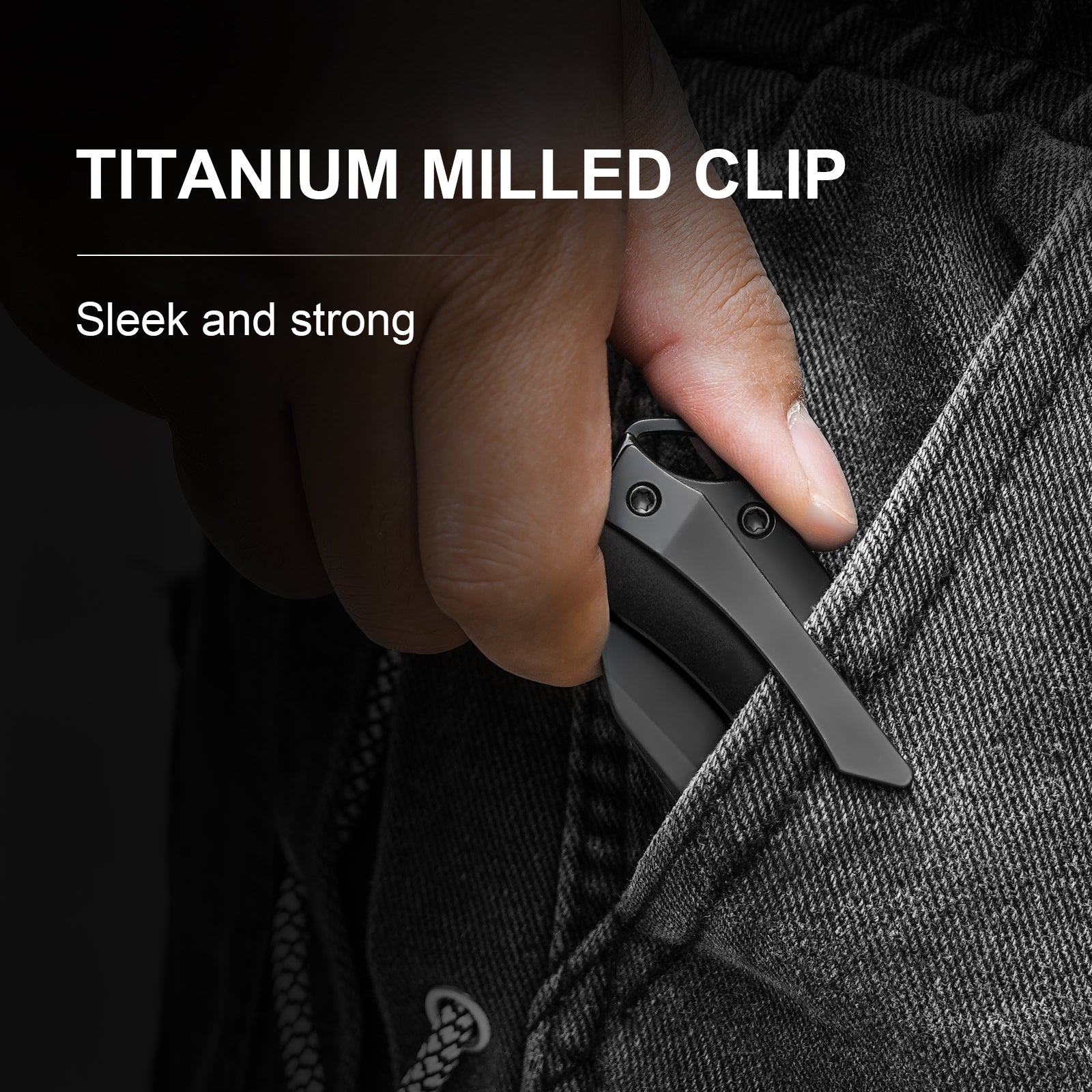 Crest | S35VN | Titanium | KizerB™ 3714A2