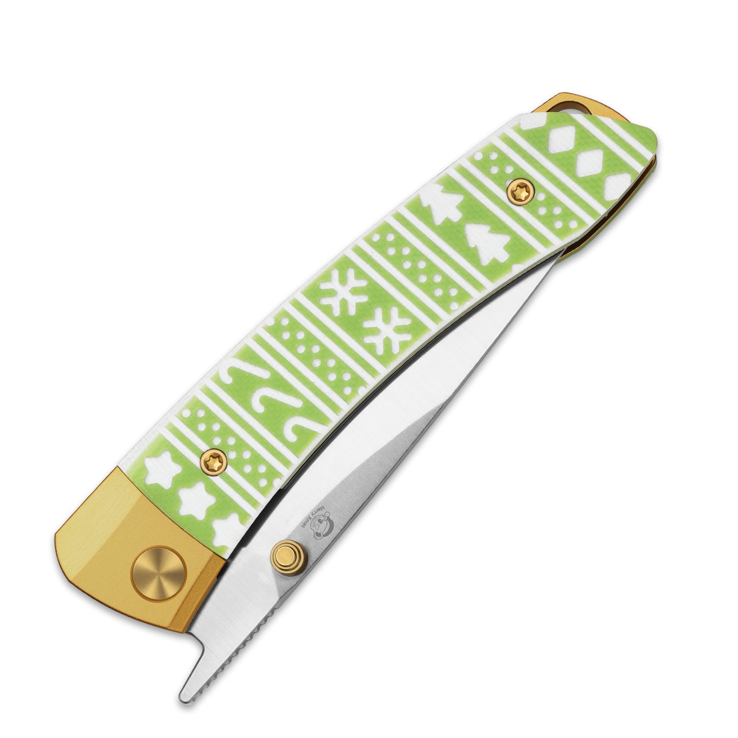 Christmas | Mini MoMo | S45VN | Aluminum &a G10 | KizerV™ 3663MC1 | Limited