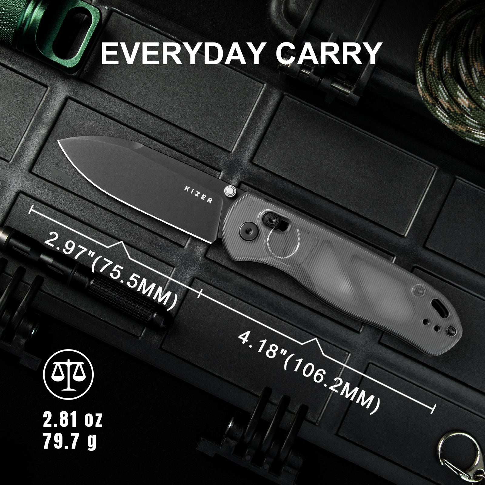 Drop Bear® | Kizer Clutch Lock™ | Nitro-V | Acrylic | KizerV™ 3619A9