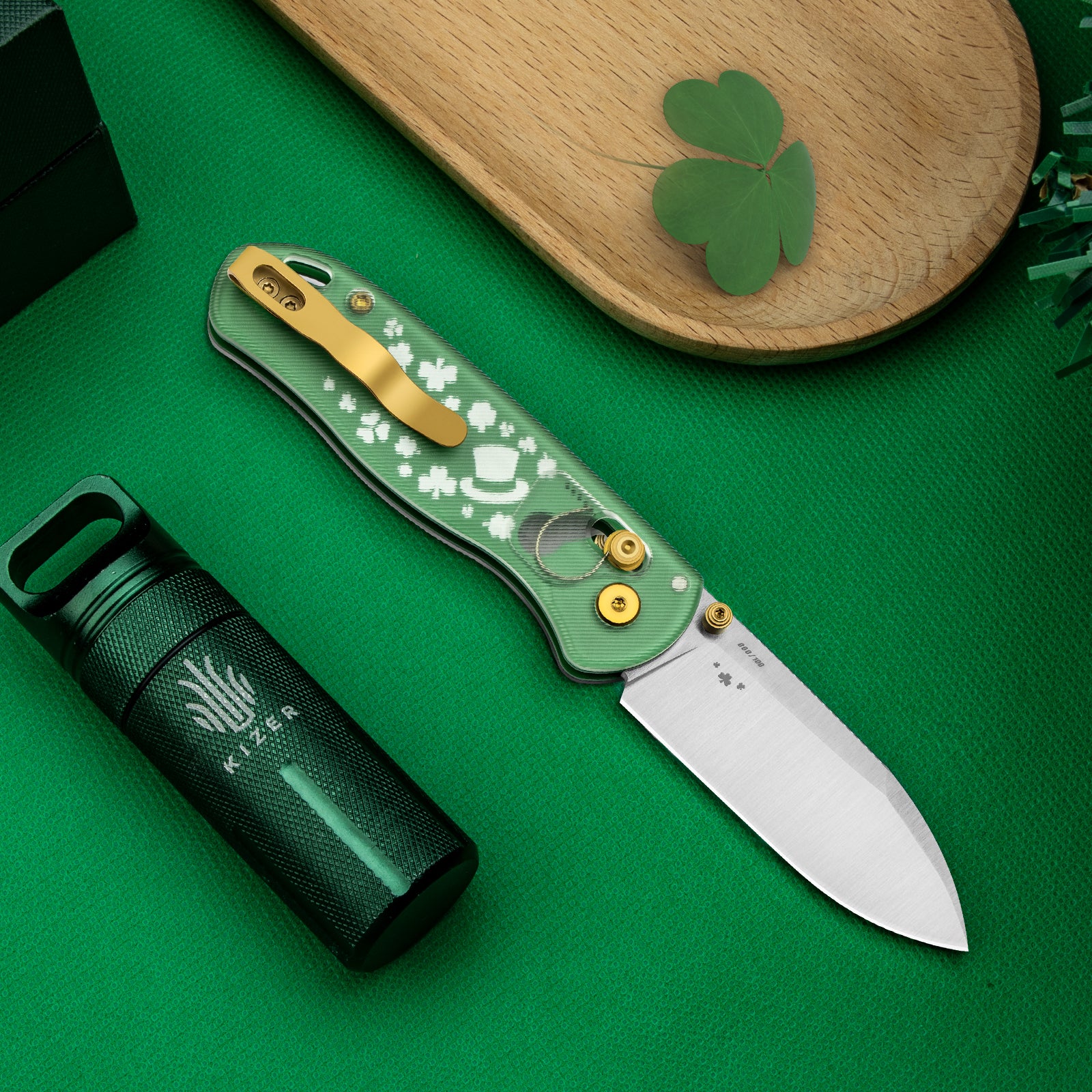 Drop Bear® | Kizer Clutch Lock™ | Nitro-V | Acrylic Handle | KizerV™ 3619A10