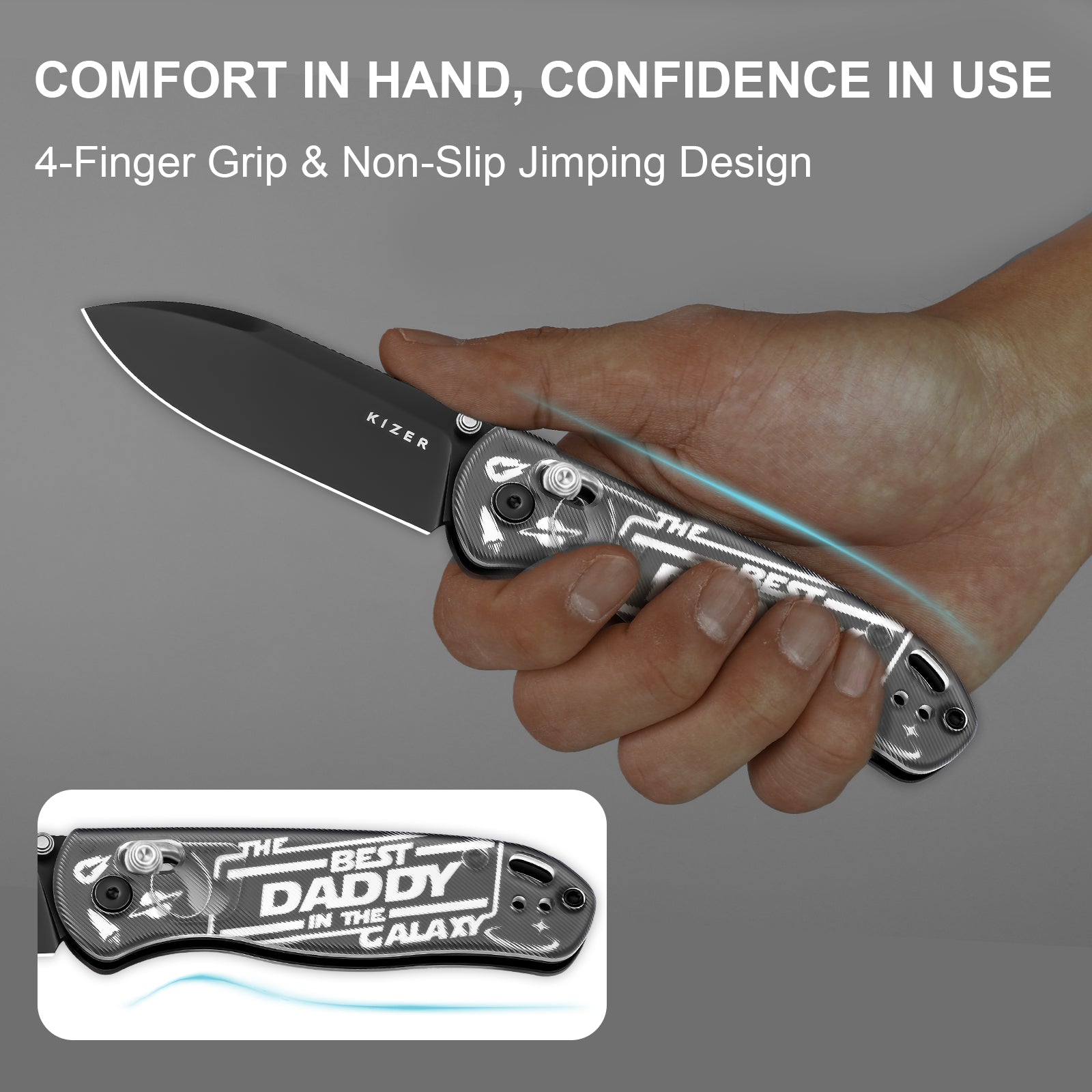 Drop Bear® | Kizer Clutch Lock™ | Nitro-V | Acrylic | KizerV™ 3619A11