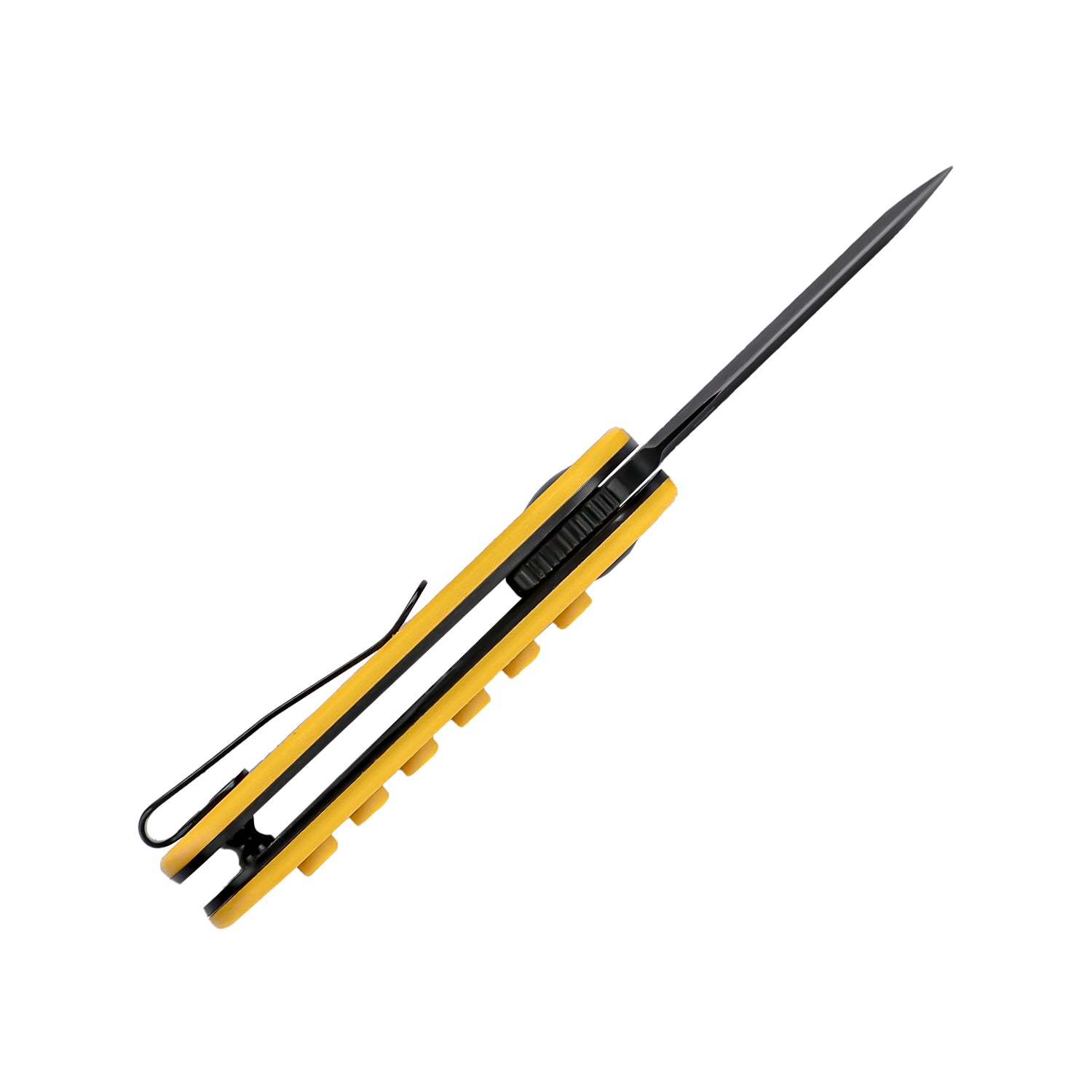 Mini Bay | 14C28N | Yellow Brick G10 Handle | KizerV™ 2583A1