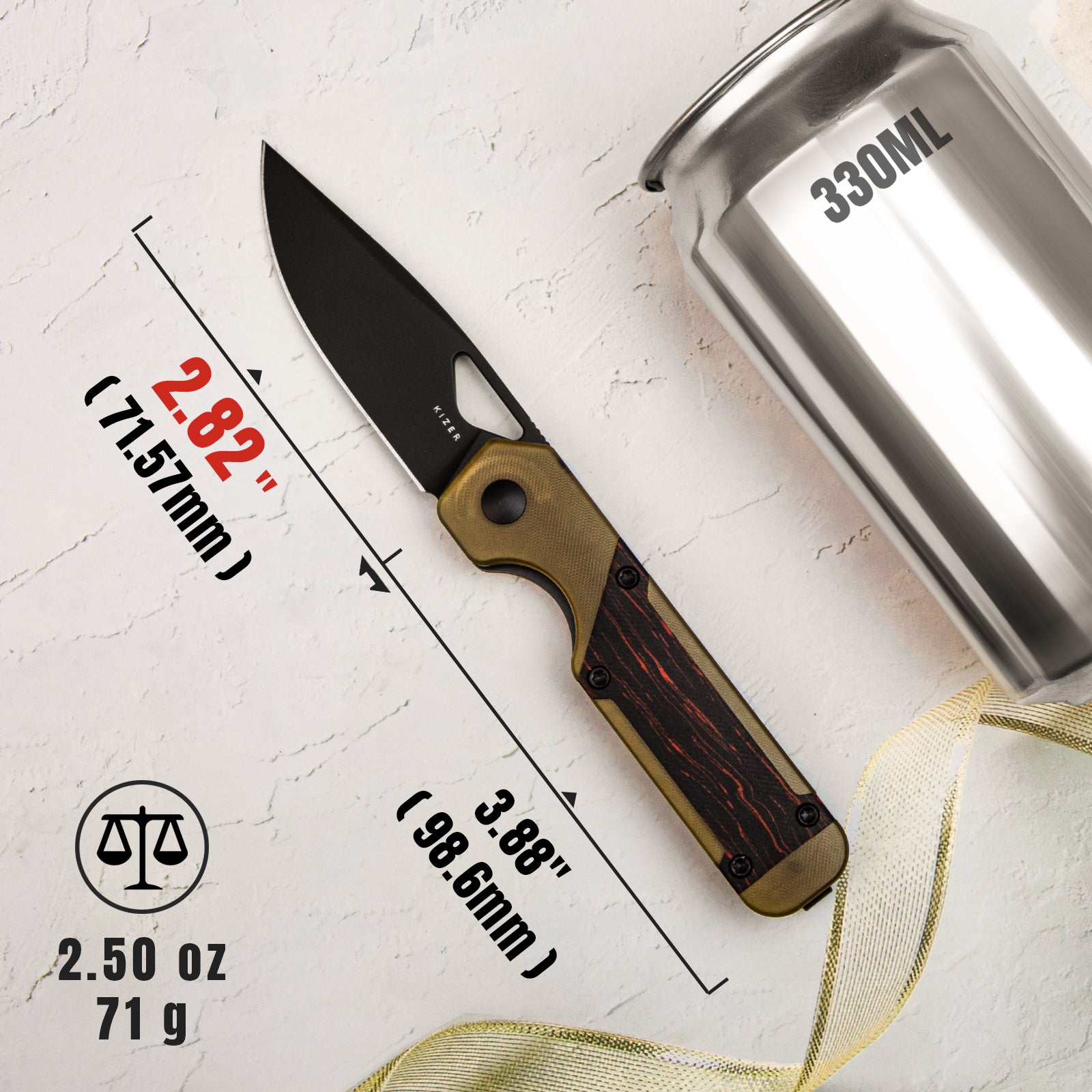 Mini Militaw® | Nitro-V | PEI+G10 | KizerV™ 3634SA1