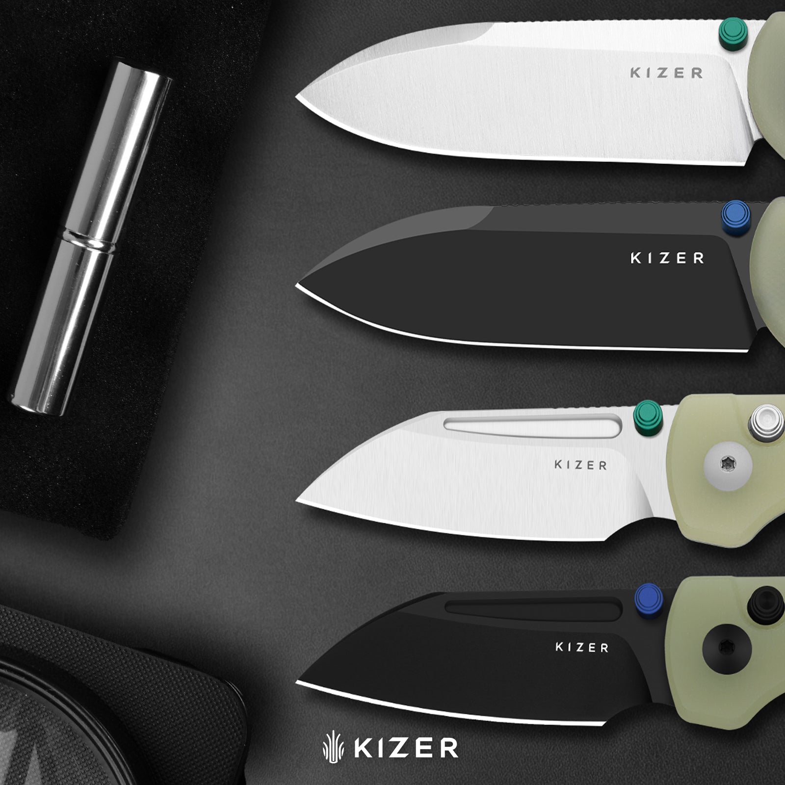 Parakeet | GID G10 Handle | Kizer Button Liner Lock™ | Nitro-V | KizerV™ 2706A7