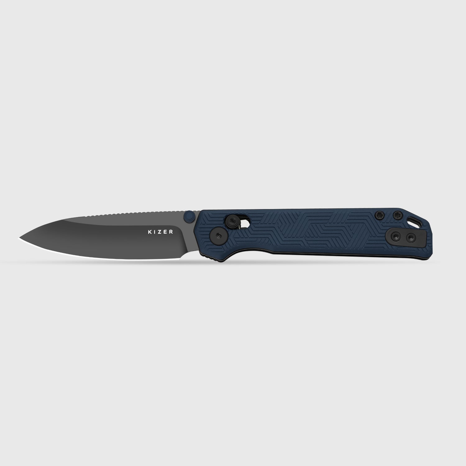 Begleiter 2.9 | Kizer Clutch Lock™ | Blue Aluminum | S35VN | DLC Coating | KizerB™ 3458.2CDA1