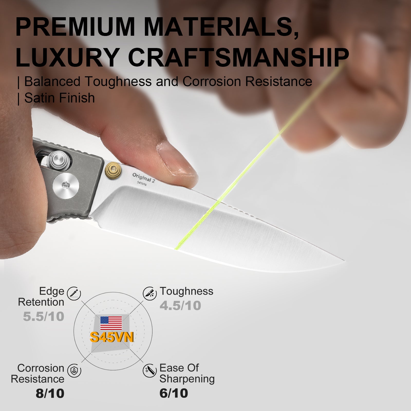 Original 2 | S45VN | Titanium | Ki3605.2MA1