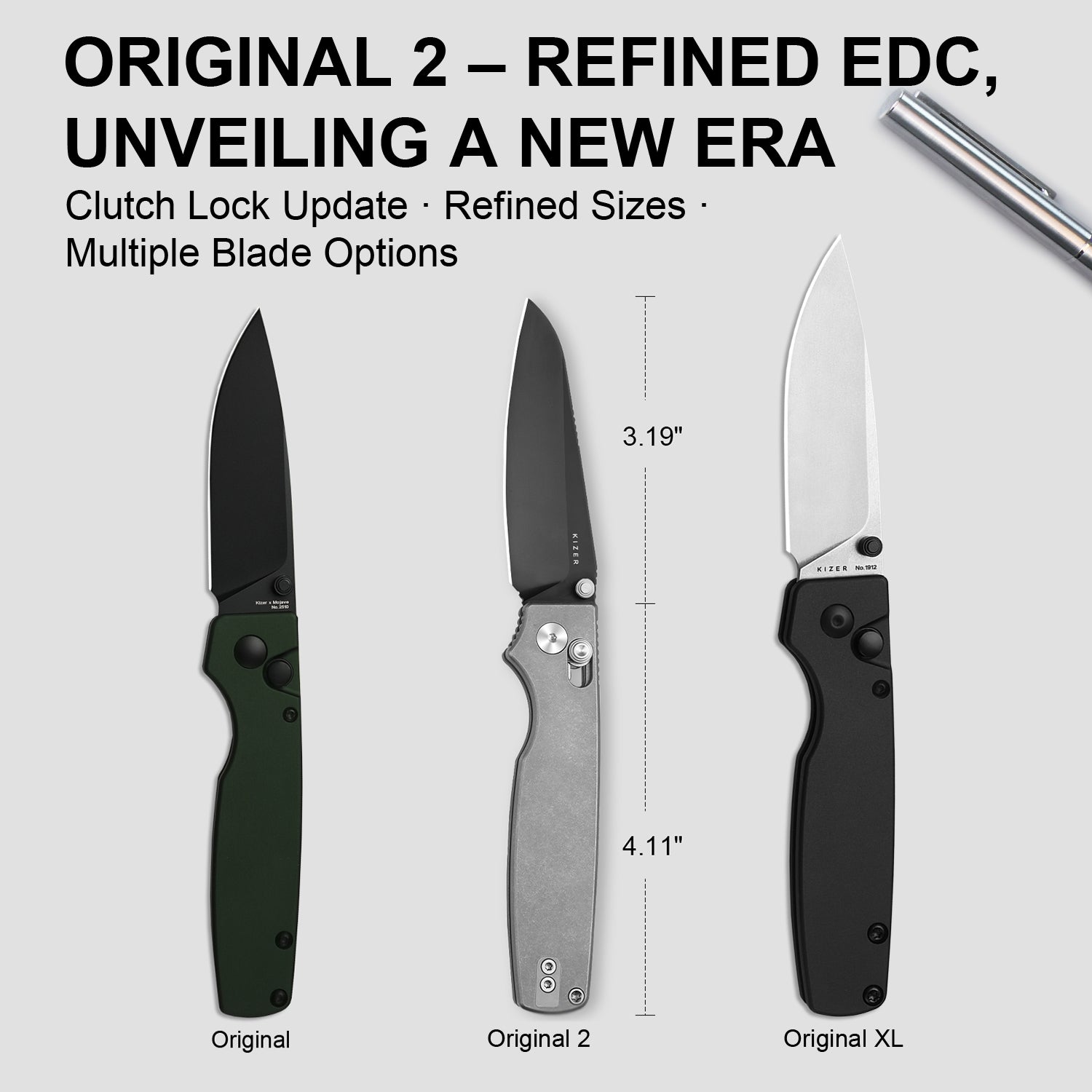 Original 2 | S45VN | Titanium | Ki3605.2SA1