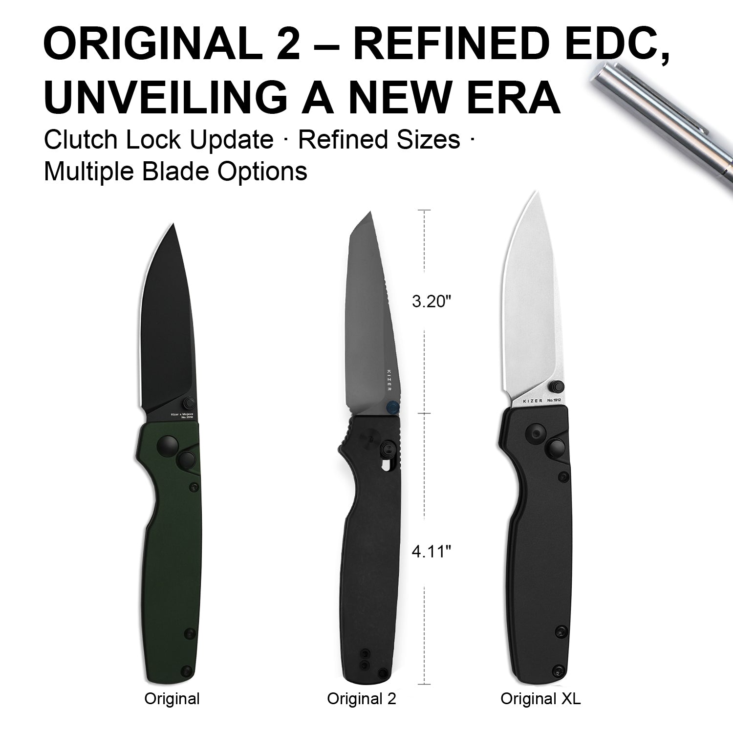 Original 2 | S45VN | Titanium | Ki3605.2TA1