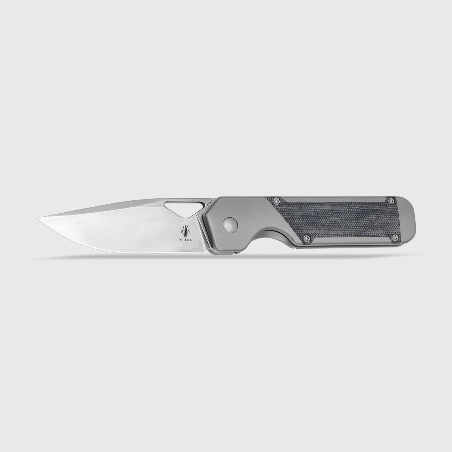Militaw® | S35VN | Titanium+Micarta | KizerB™ 3634A1