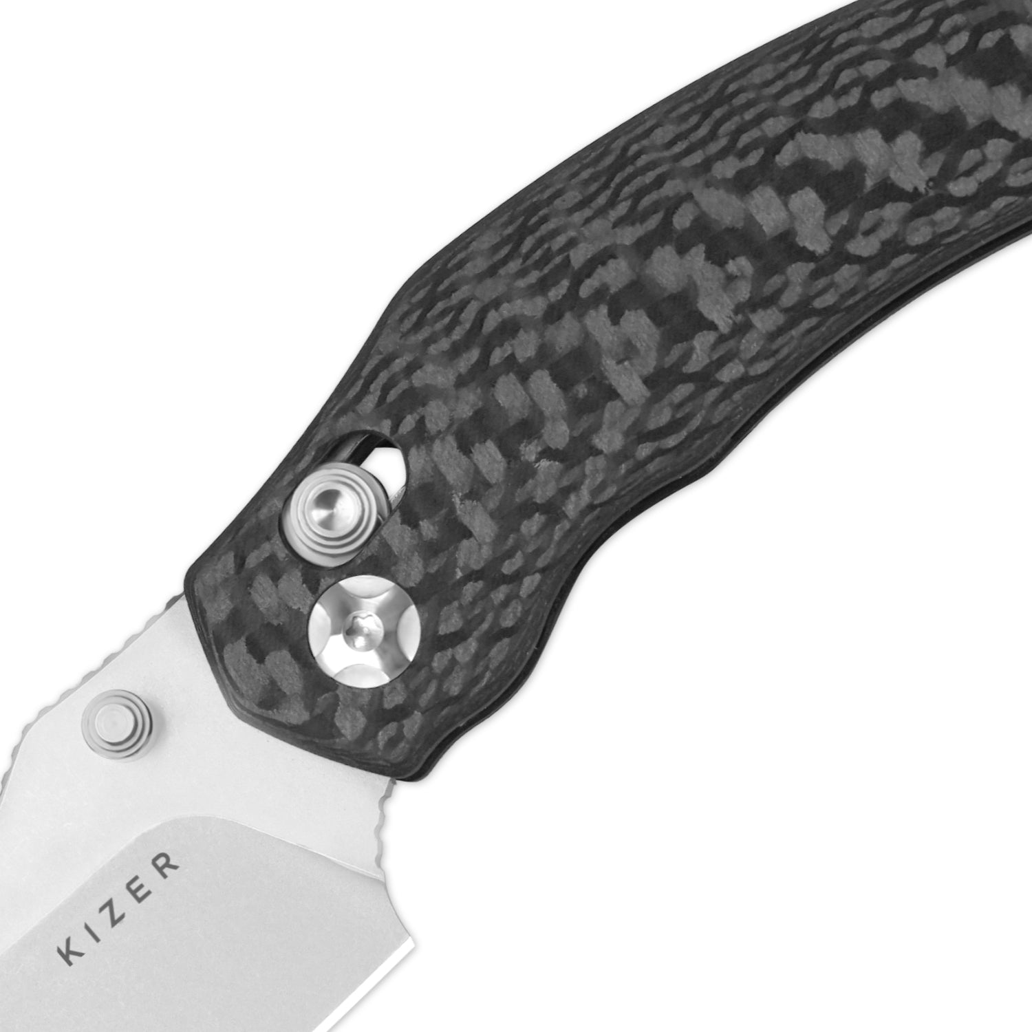 Mini Bulldog | S45VN | Carbon Fiber | KizerB™ 3672SA3