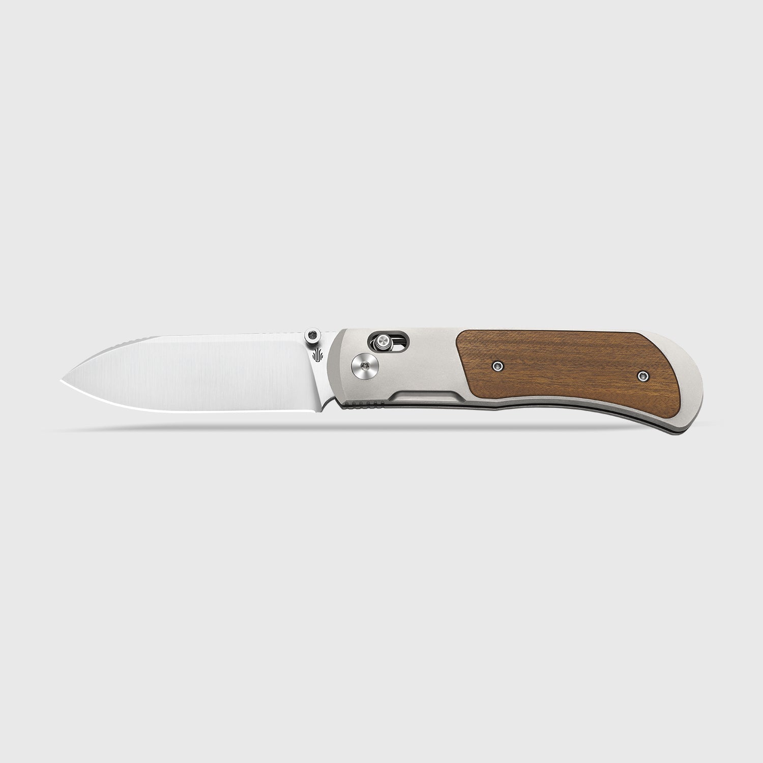Tycho | S45VN | Titanium & Mkuruti Wood | KizerB™ 4761A1