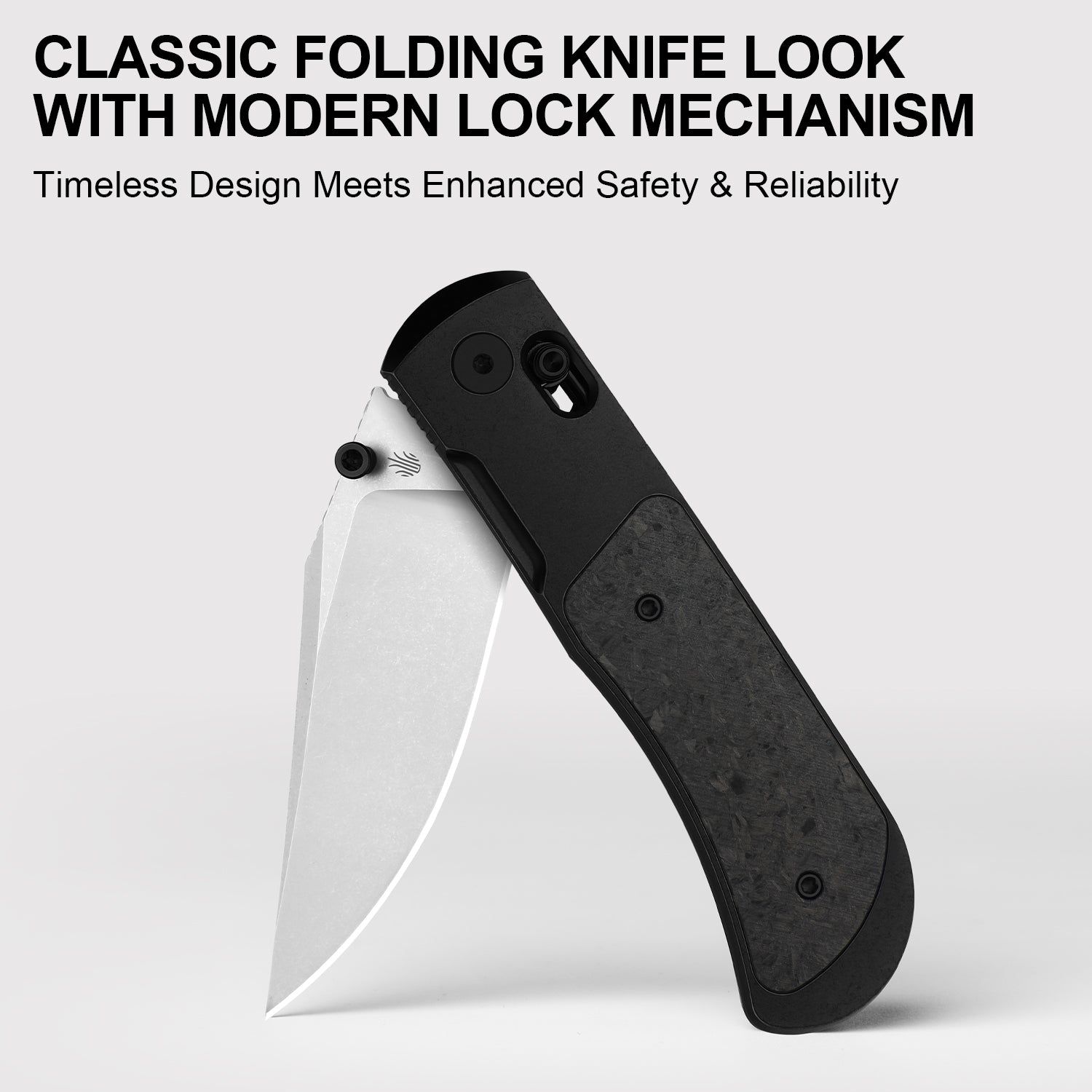 Tycho | M390 | Titanium & Carbon Fiber | KizerB™ 4761A4