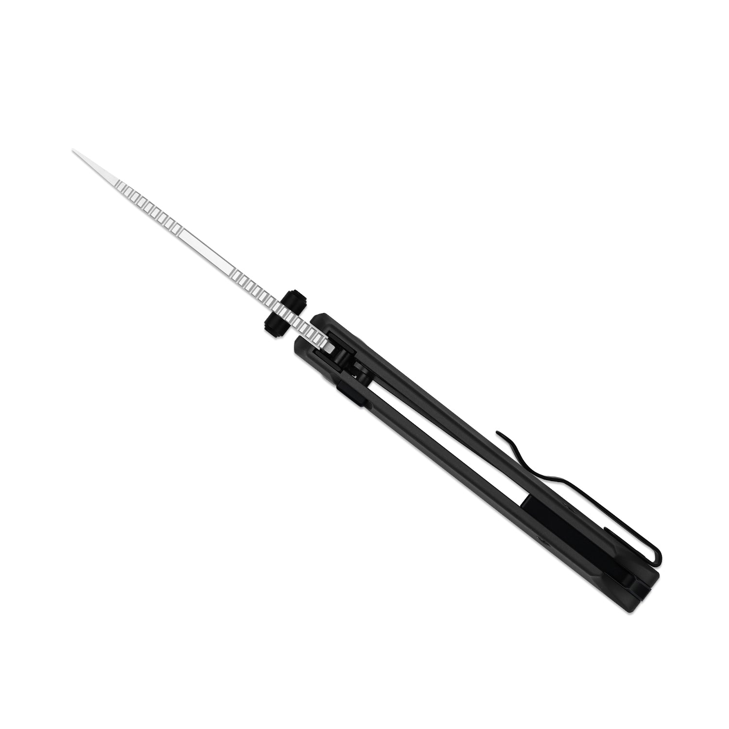 T1 BD | Kizer Button Liner Lock™ | Elmax with DLC | Aluminum Handle | KizerB™ 3490.2BDA1