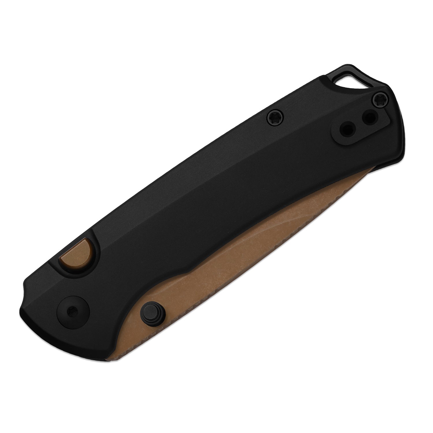 T1 BD | Kizer Button Liner Lock™ | Elmax with DLC | Titanium Handle | KizerB™ 3490.2BDA2