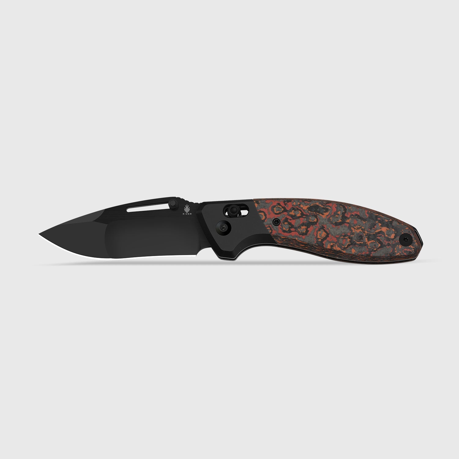 Bulli | S45VN | Titanium & Fat Carbon | KizerB™ 3695A3