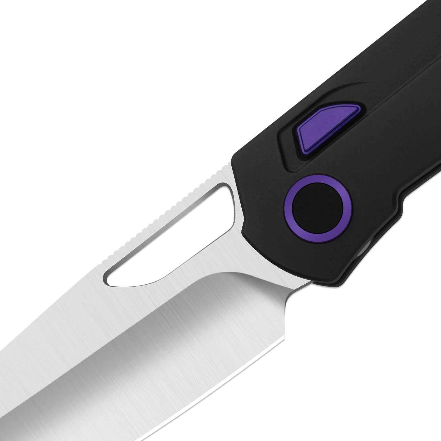 Mash | Kizer Button Liner Lock™ | M390 + Satin + Hollow Grind | Aluminum | KizerB™ 3699BSA1