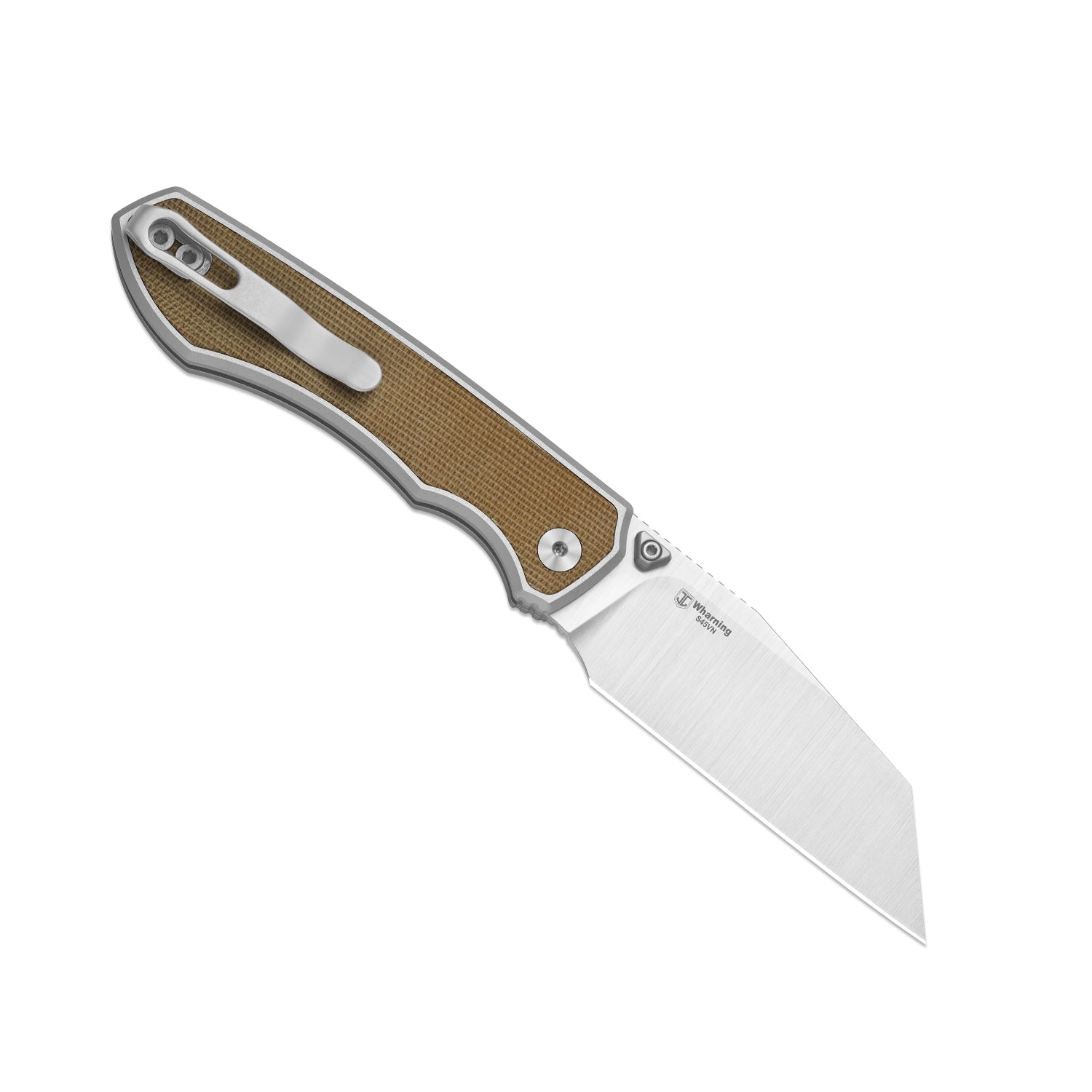 Wharning | Kizer Button Liner Lock™ | WHARNCLIFF | S45VN | KizerB™ 3738A1