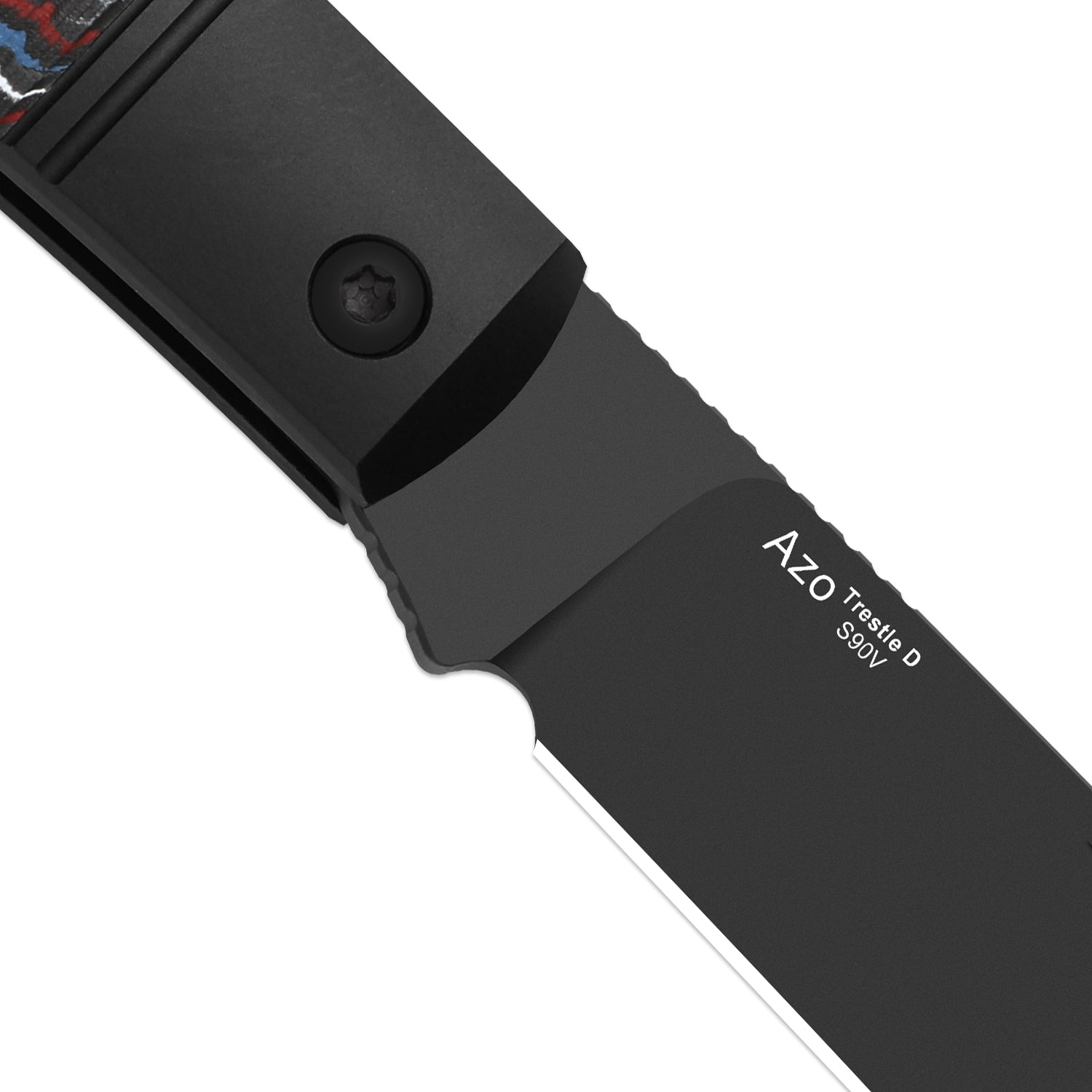 Trestle D | Ultra DLC | S90V | Aluminum & Fat Carbon | Slip Joint | KizerB™ 3760A1