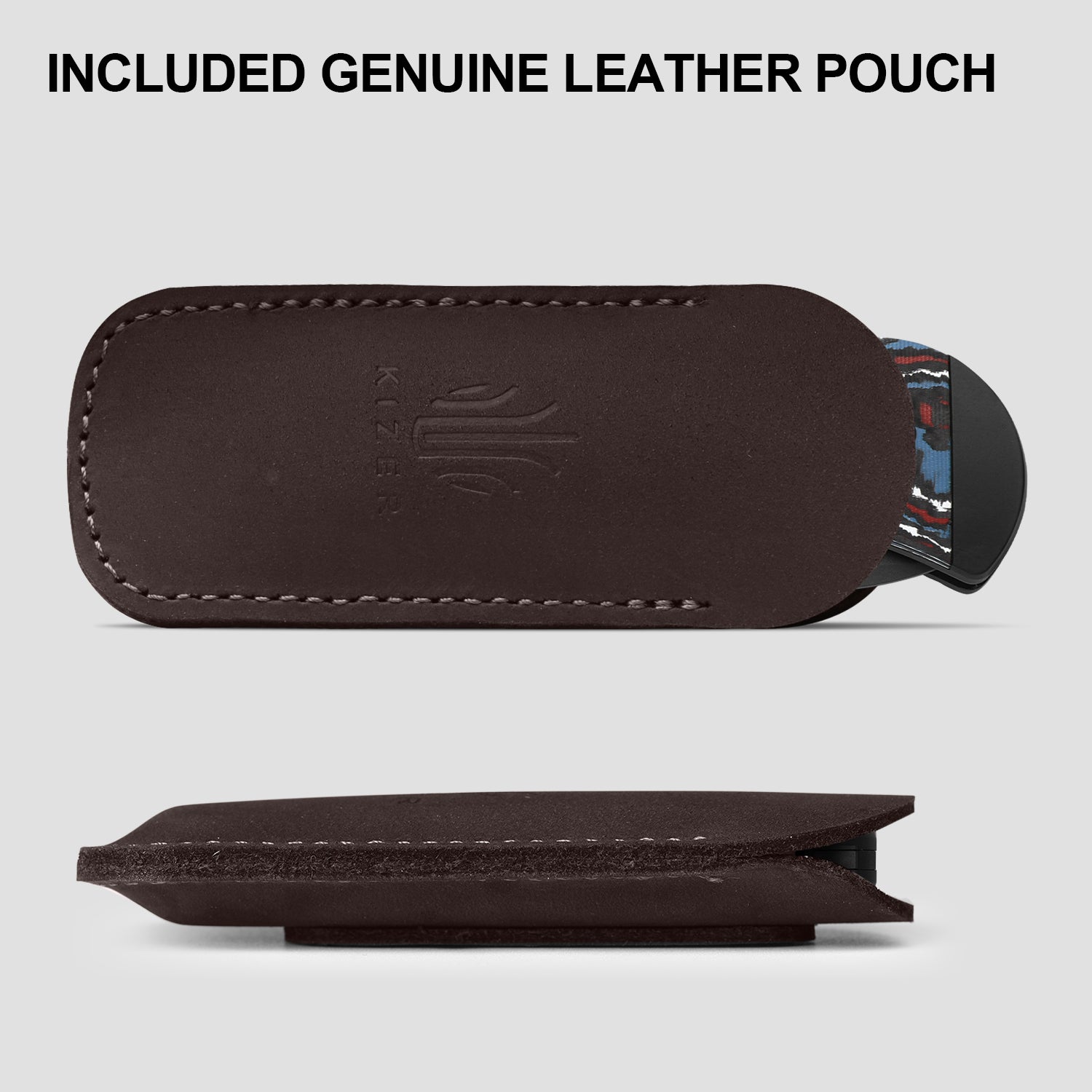 Trestle D | Ultra DLC | S90V | Aluminum & Fat Carbon | Slip Joint | KizerB™ 3760A1