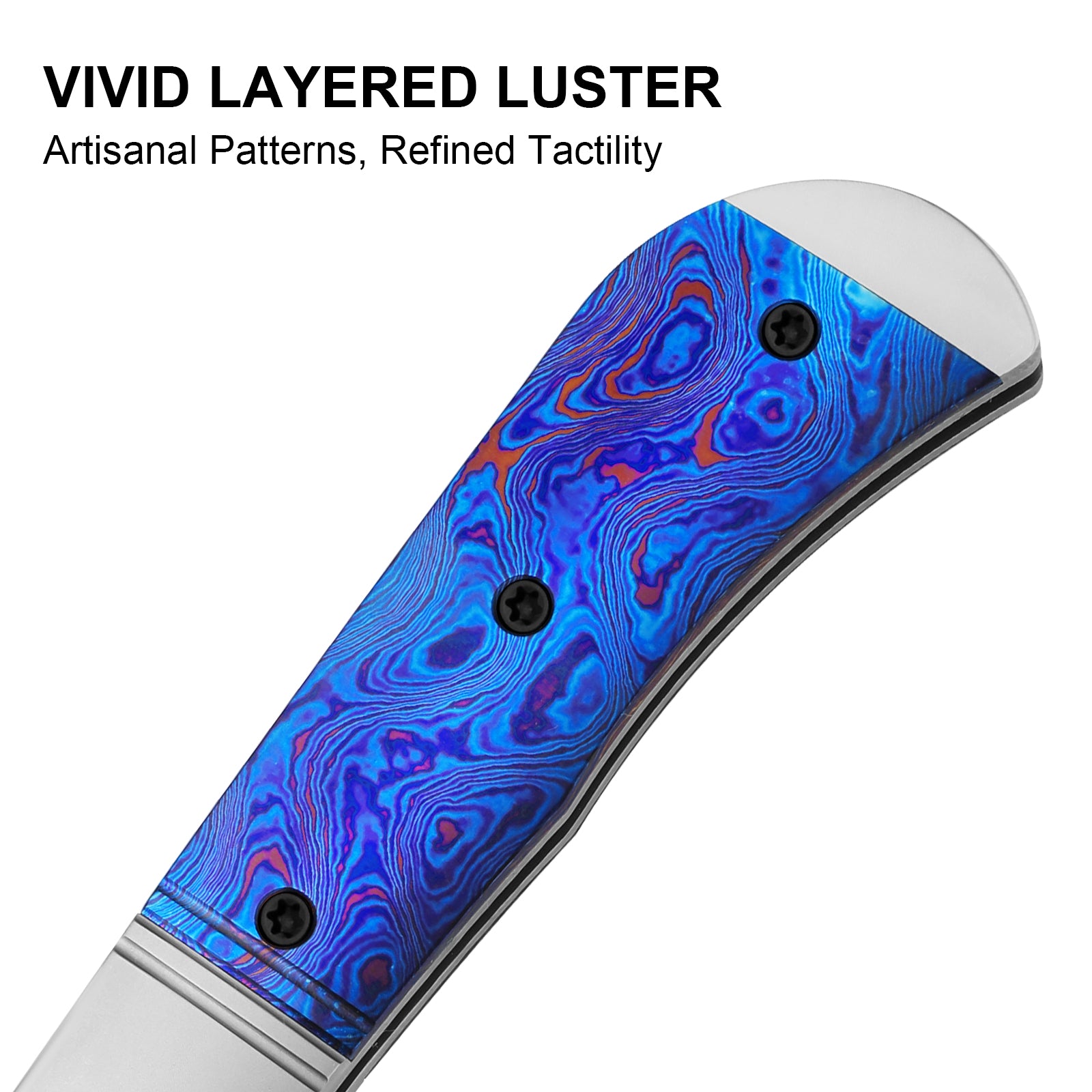 Trestle | M390 | Titanium & Timascus | KizerB™ 3761A6 | Limited