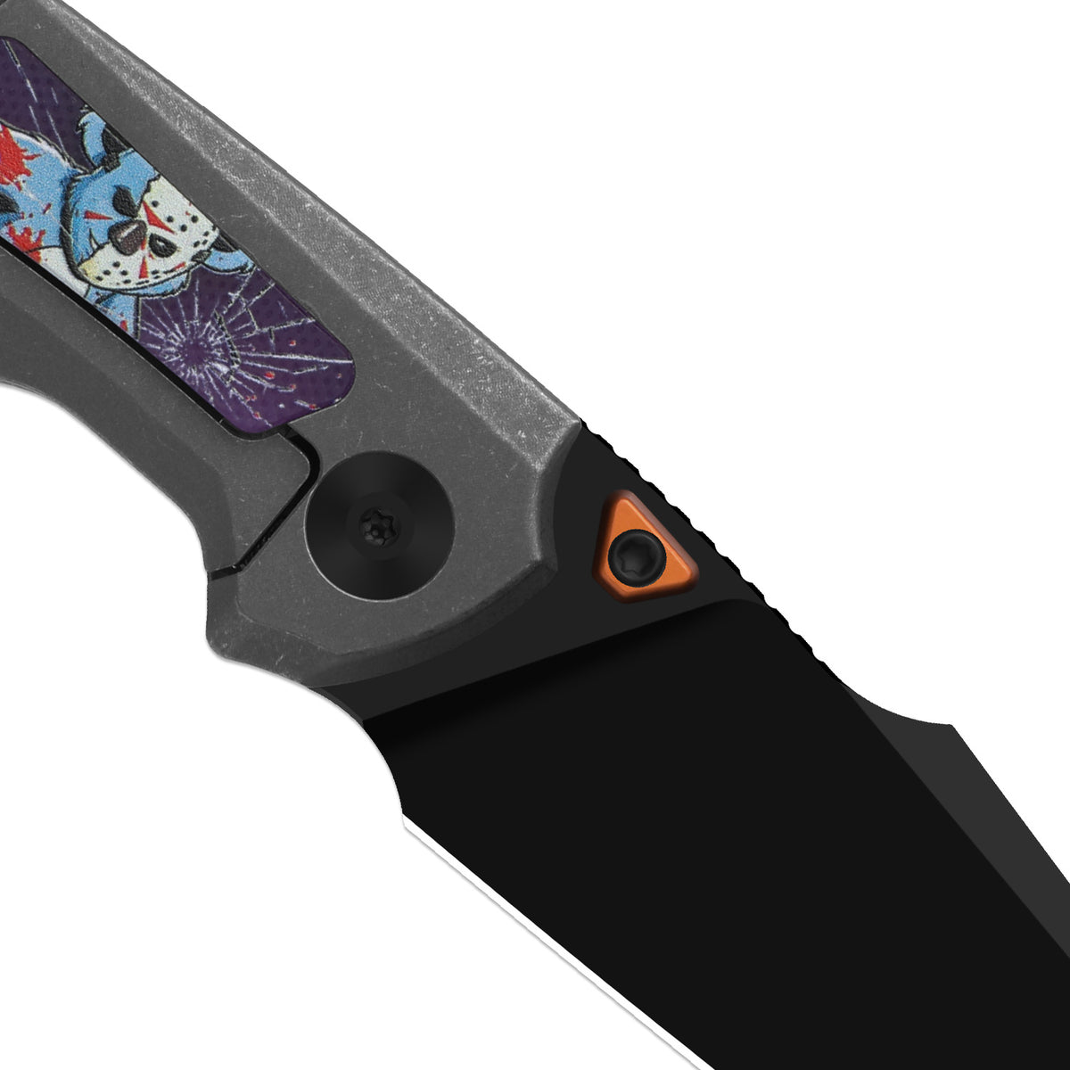 Halloween | Feweed XL | CPM Rex45 | Titanium & GID G10 Handle | KizerB™ 4694HW1 | Halloween Special Edition