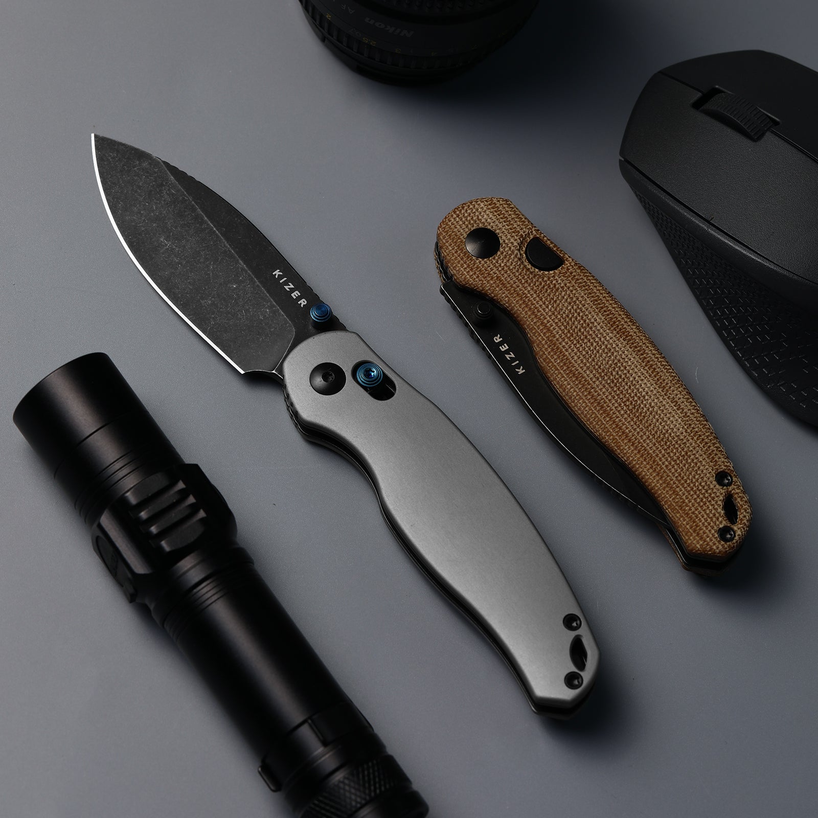 Phoca CD | Kizer Clutch Lock™ | 14C28N | Aluminum | KizerV™ 3781CDA2