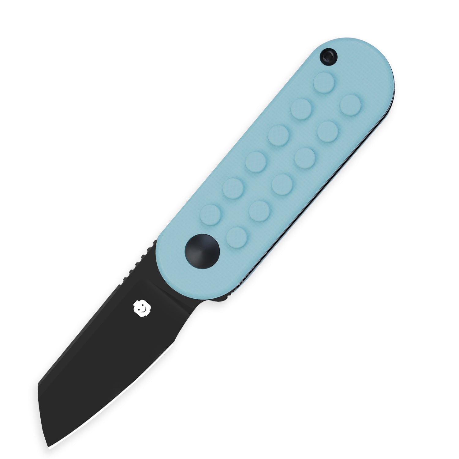 Mini Bay | 14C28N | Blue Brick G10 Handle | KizerV™ 2583A2