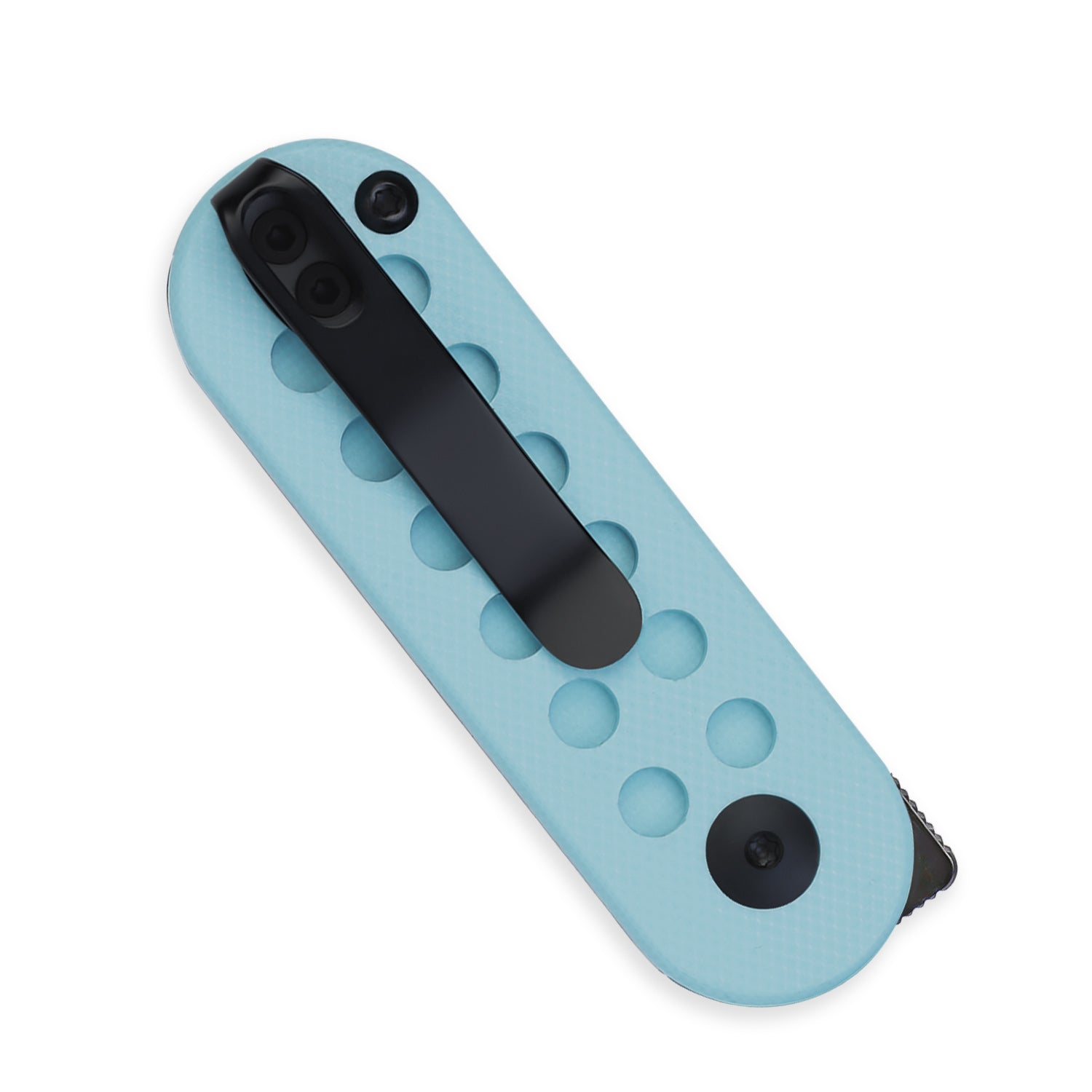 Mini Bay | 14C28N | Blue Brick G10 Handle | V2583A2