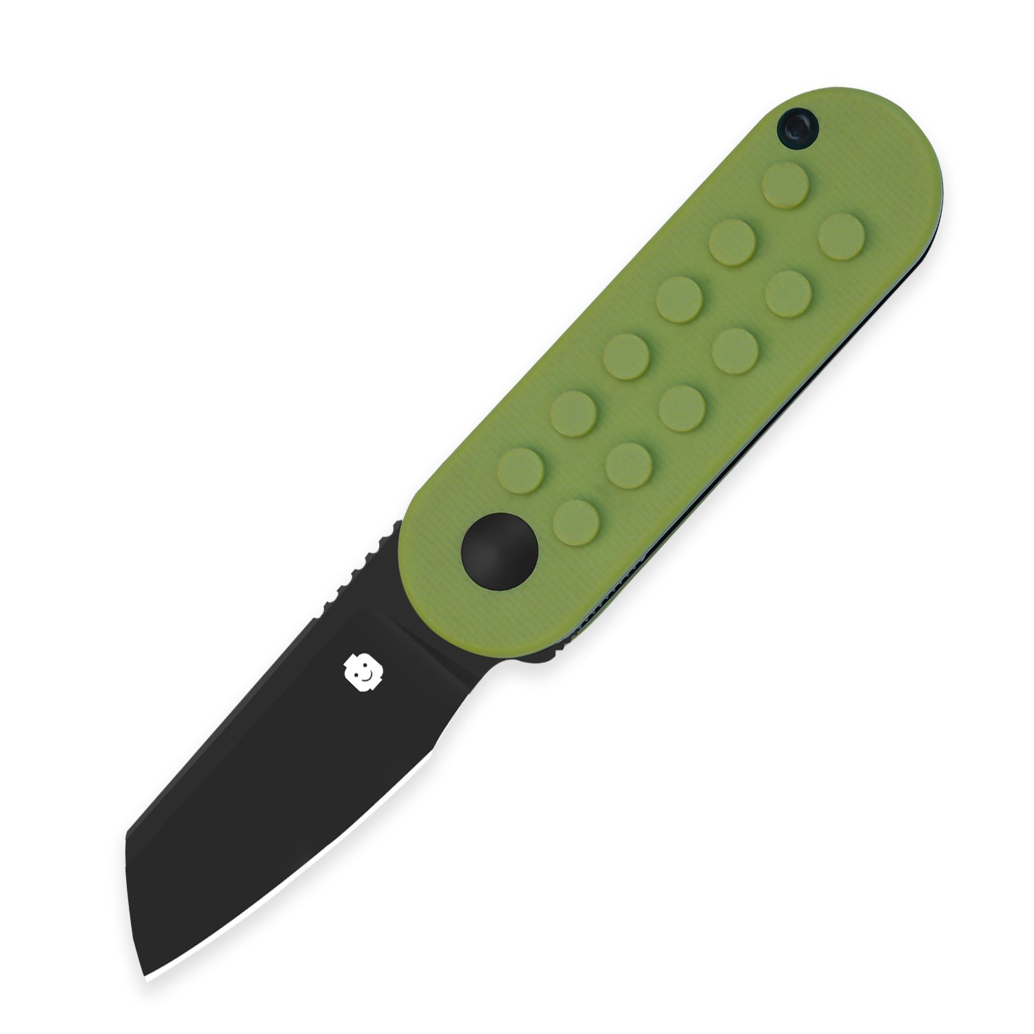 Mini Bay | 14C28N | Green Brick G10 Handle | KizerV™ 2583A3