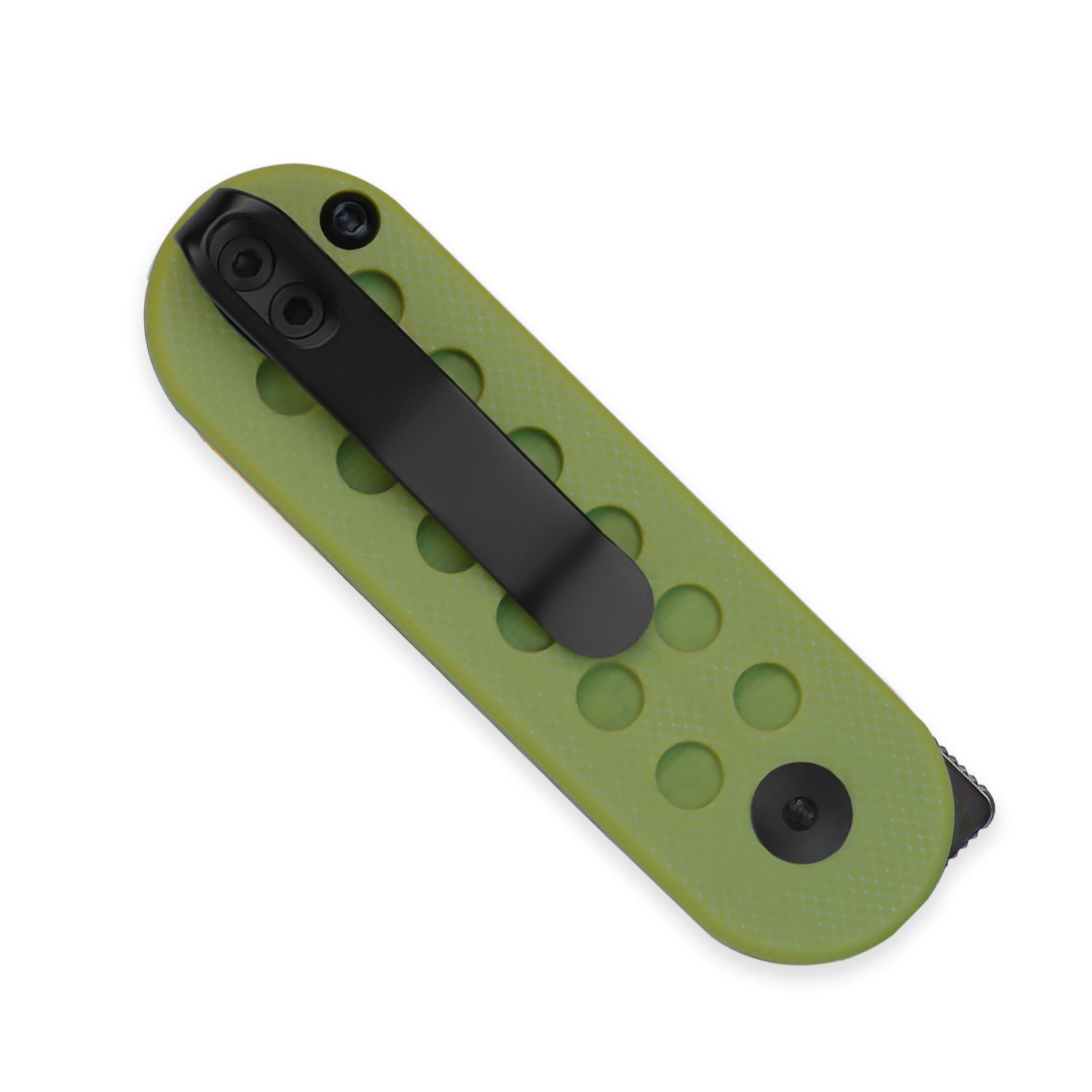 Mini Bay | 14C28N | Green Brick G10 Handle | KizerV™ 2583A3