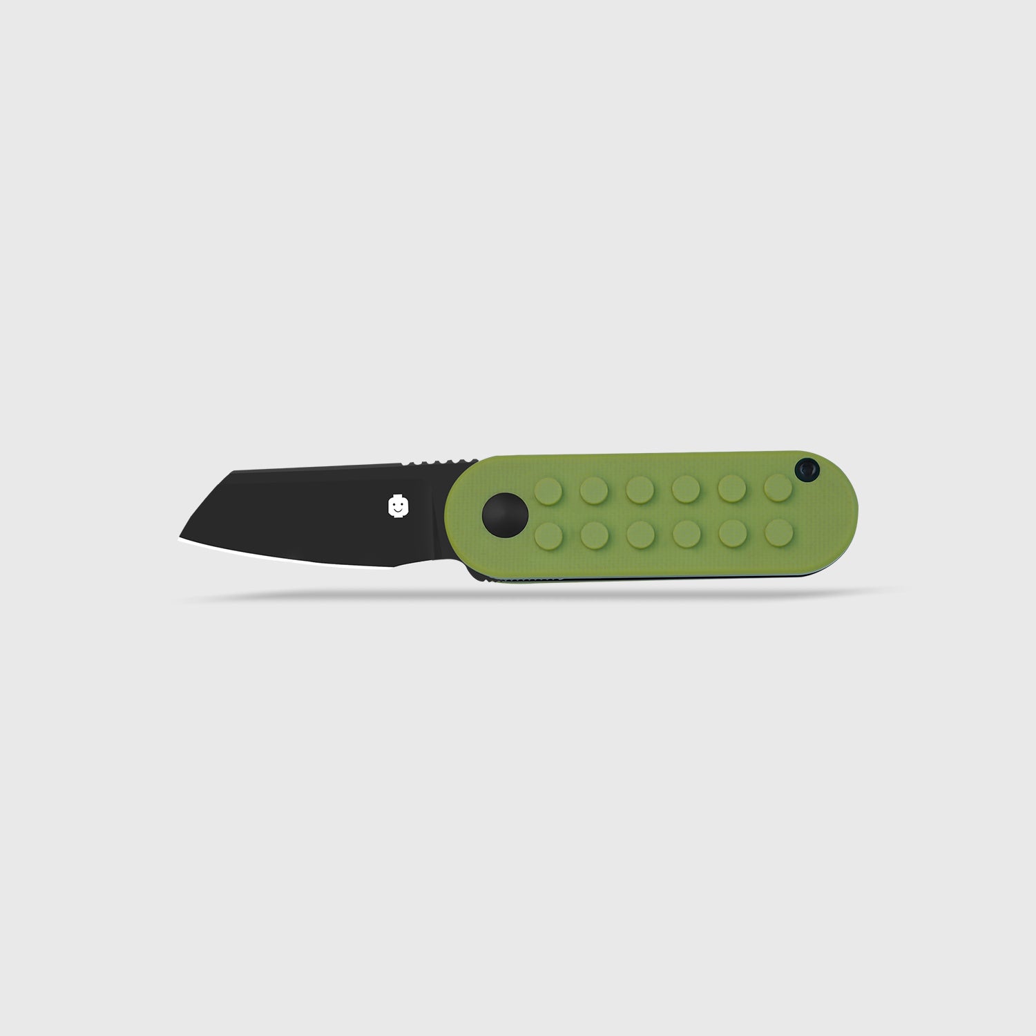 Mini Bay | 14C28N | Green Brick G10 Handle | KizerV™ 2583A3