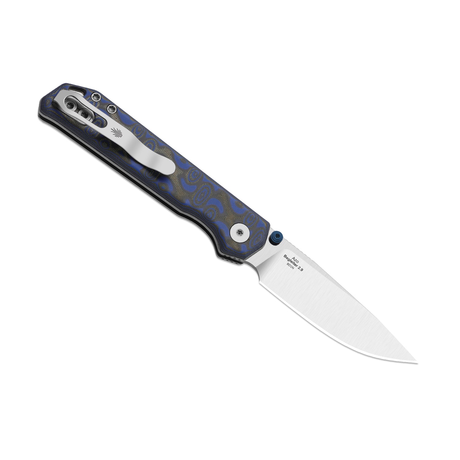 Begleiter 2.9 | Kizer Button Liner Lock™ | Vortex Pattern Micarta | BD1N | KizerV™ 3458.2BDA1