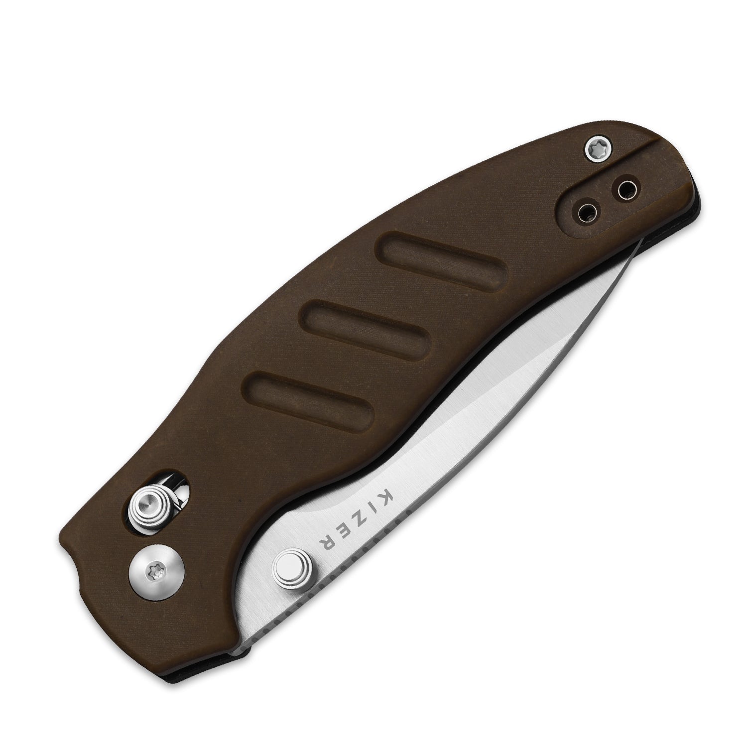 Sheepdog® C01C 2.9 CD | Kizer Clutch Lock™ | Norplex UltreX™ Micarta | Nitro-V | KizerV™ 3488.29CDA1
