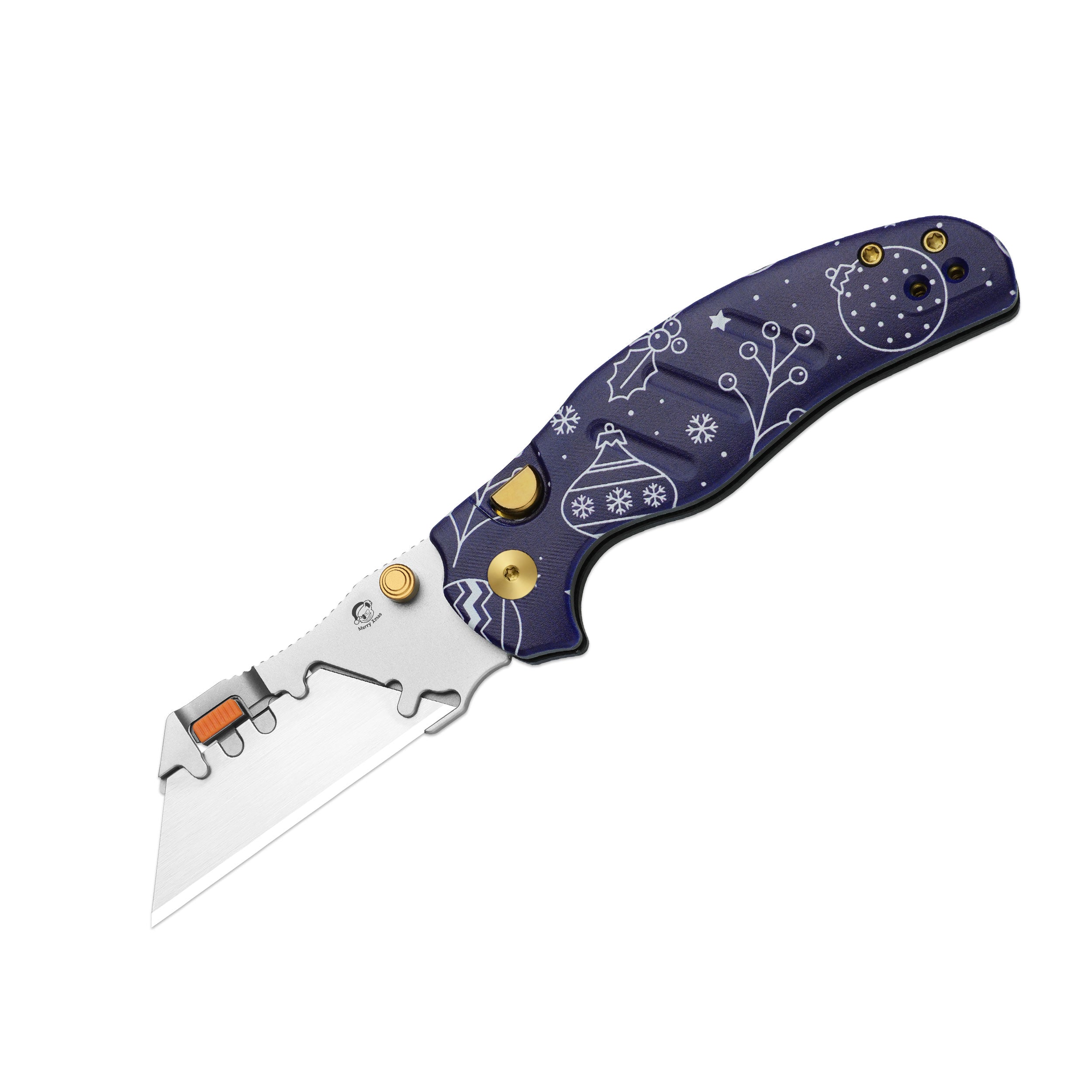 Merry Christmas | Sheepdog® C01C 2.9 | Kizer Button Liner Lock™ | Utility Knives | KizerV™ 3488.29JMC2 | Limited