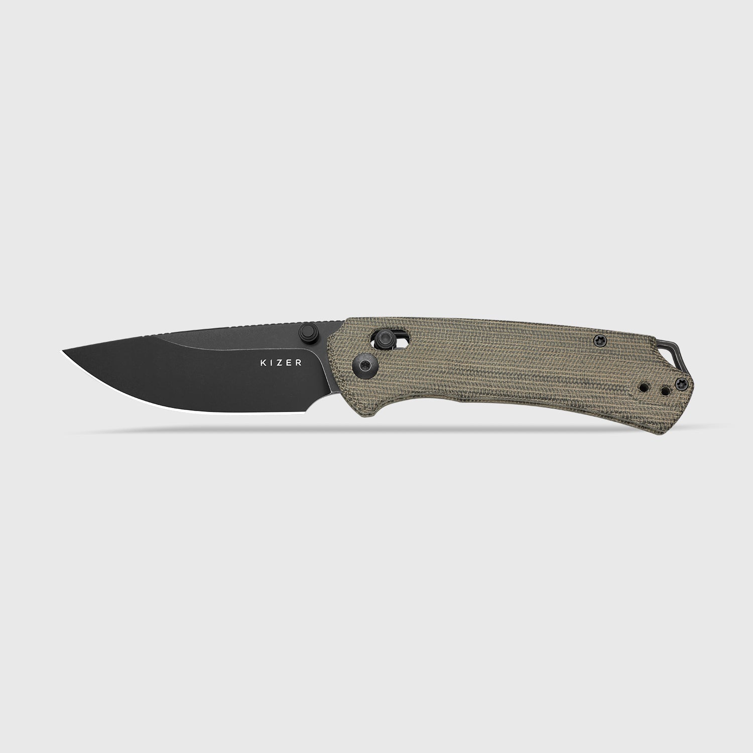 T1 CD | Kizer Clutch Lock™ | Norplex UltreX™ Micarta | KizerV™ 3490.2CA1