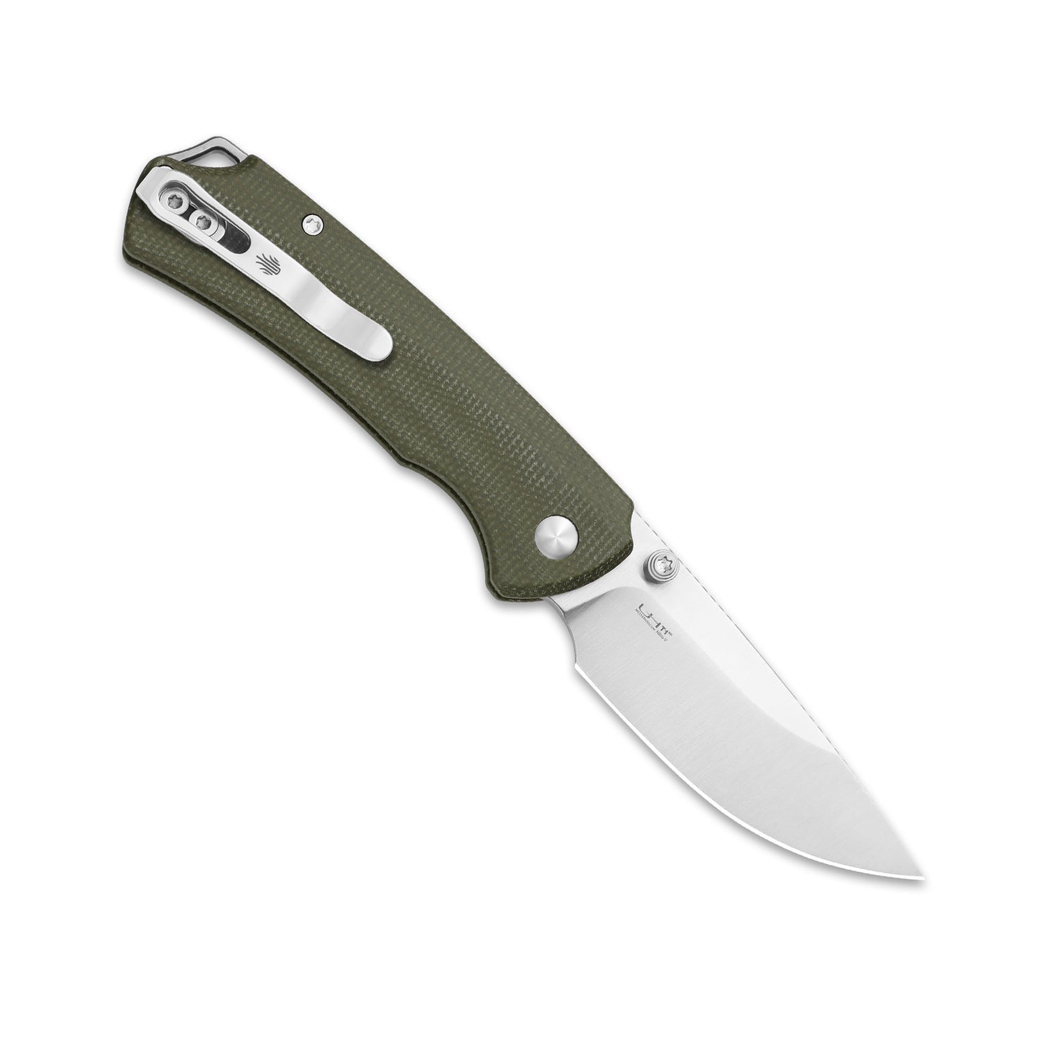 T1 BD | Button Liner Lock™ | Nitro-V | Micarta | KizerV™ 3490.2BA1
