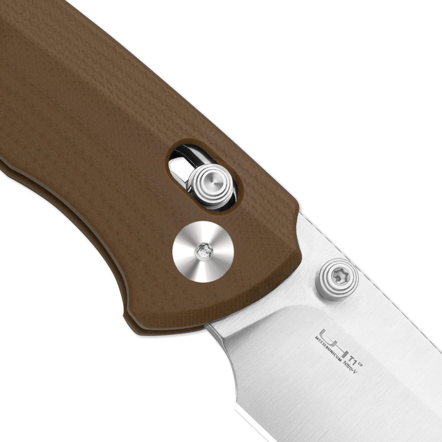 T1 CD | Kizer Clutch Lock™ | Drop Point Blade | Nitro-V | G10 | KizerV™ 3490.2CA2